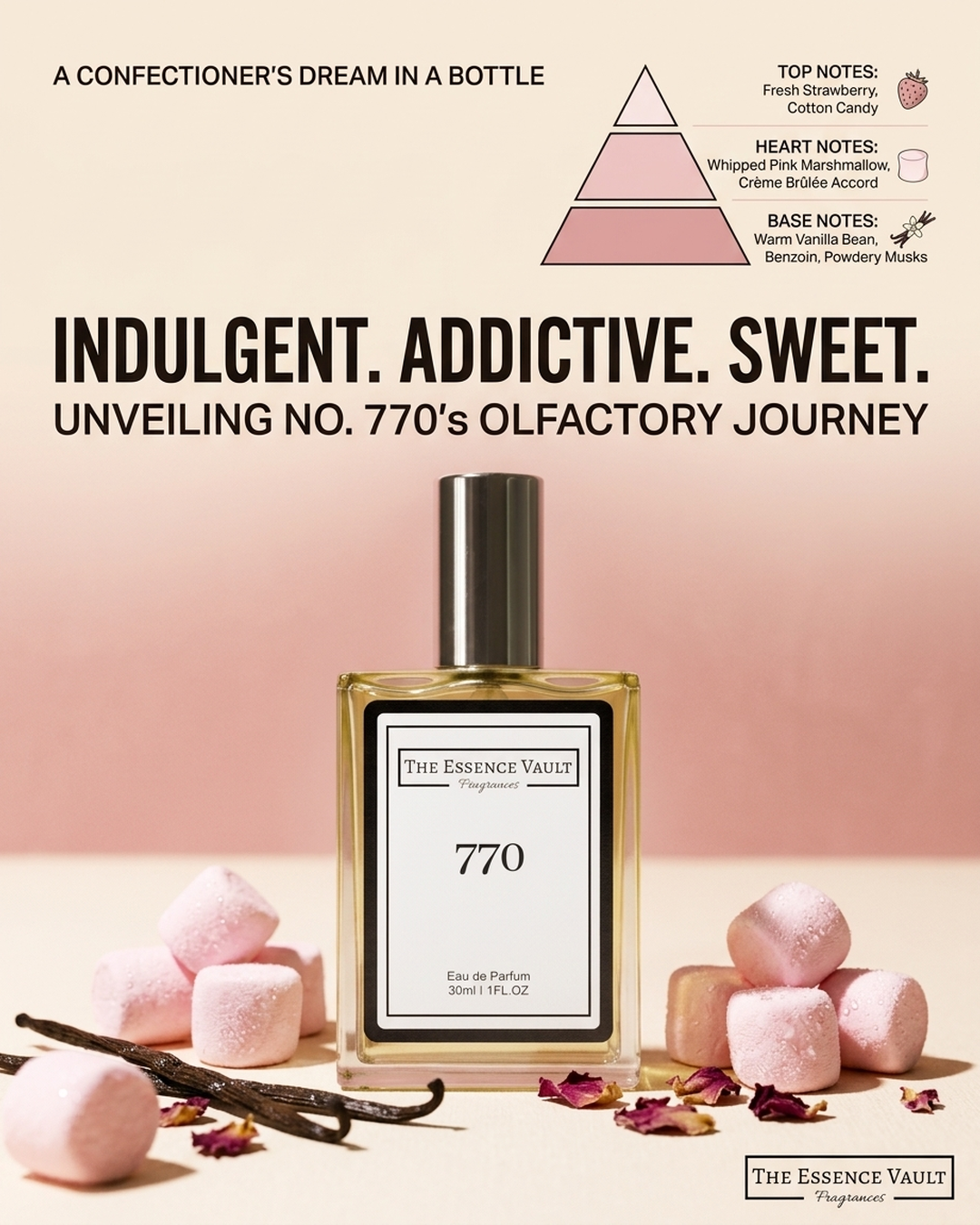 The Essence Vault Facebook ad
