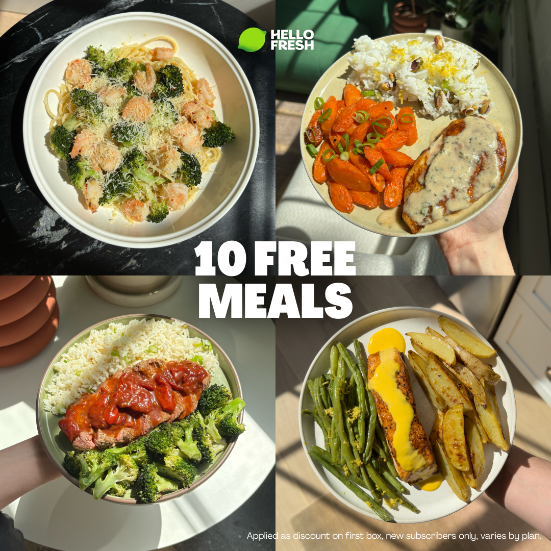 HelloFresh Facebook ad