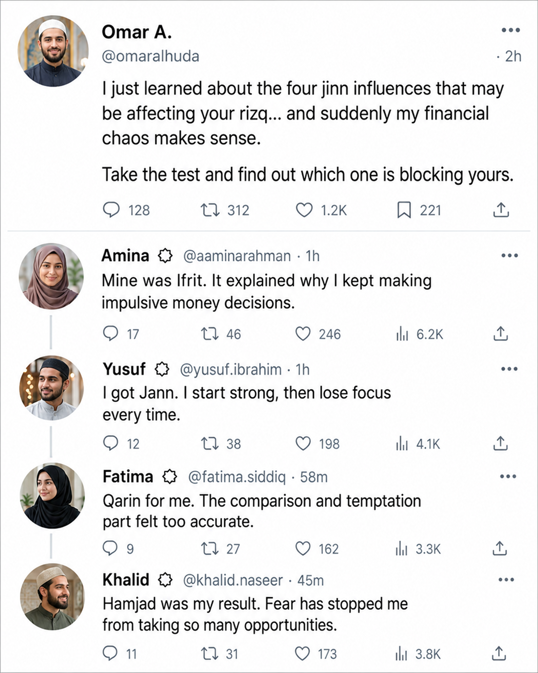 Imam Advice Daily Facebook ad