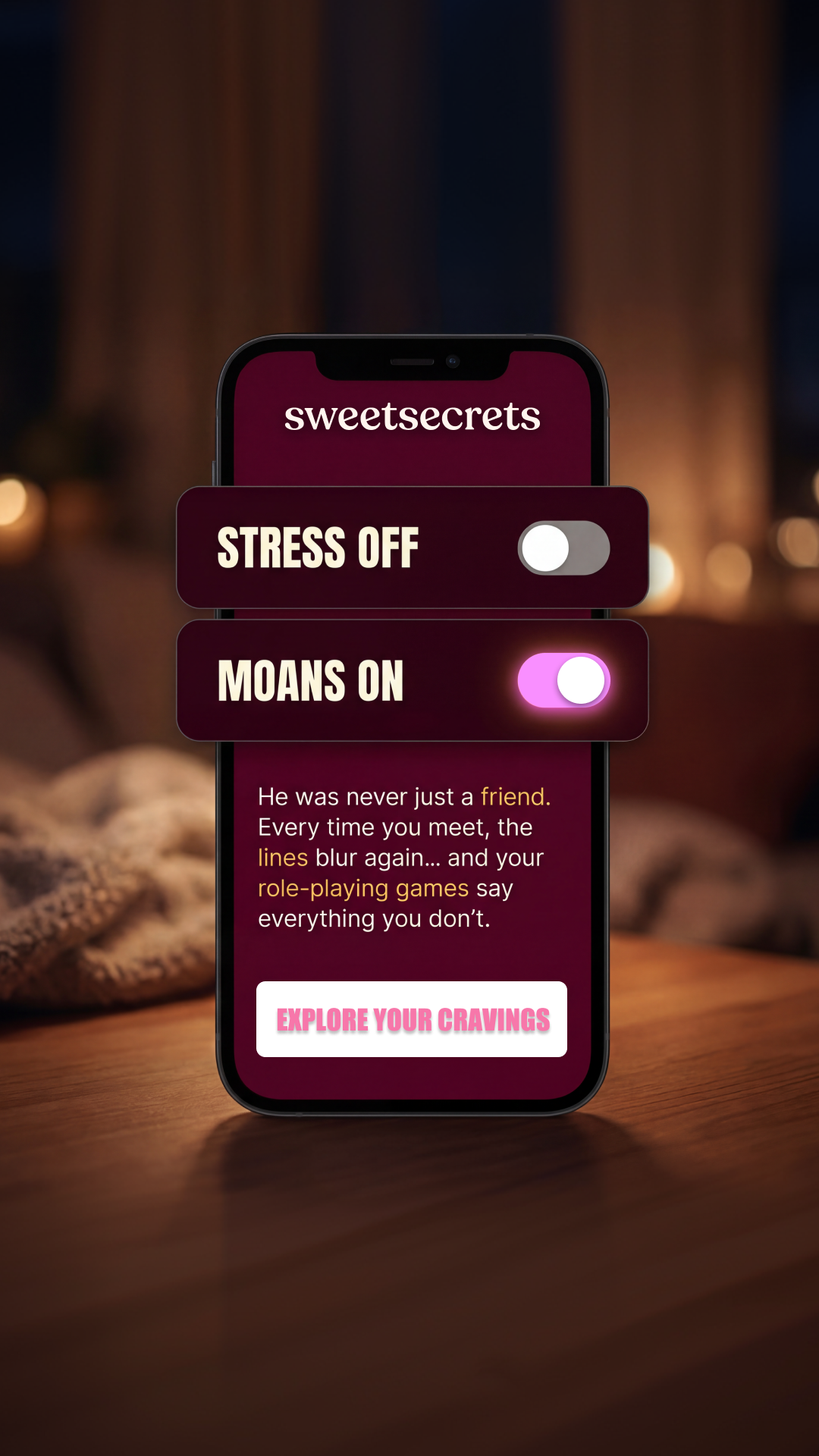 Sweetsecrets Facebook ad