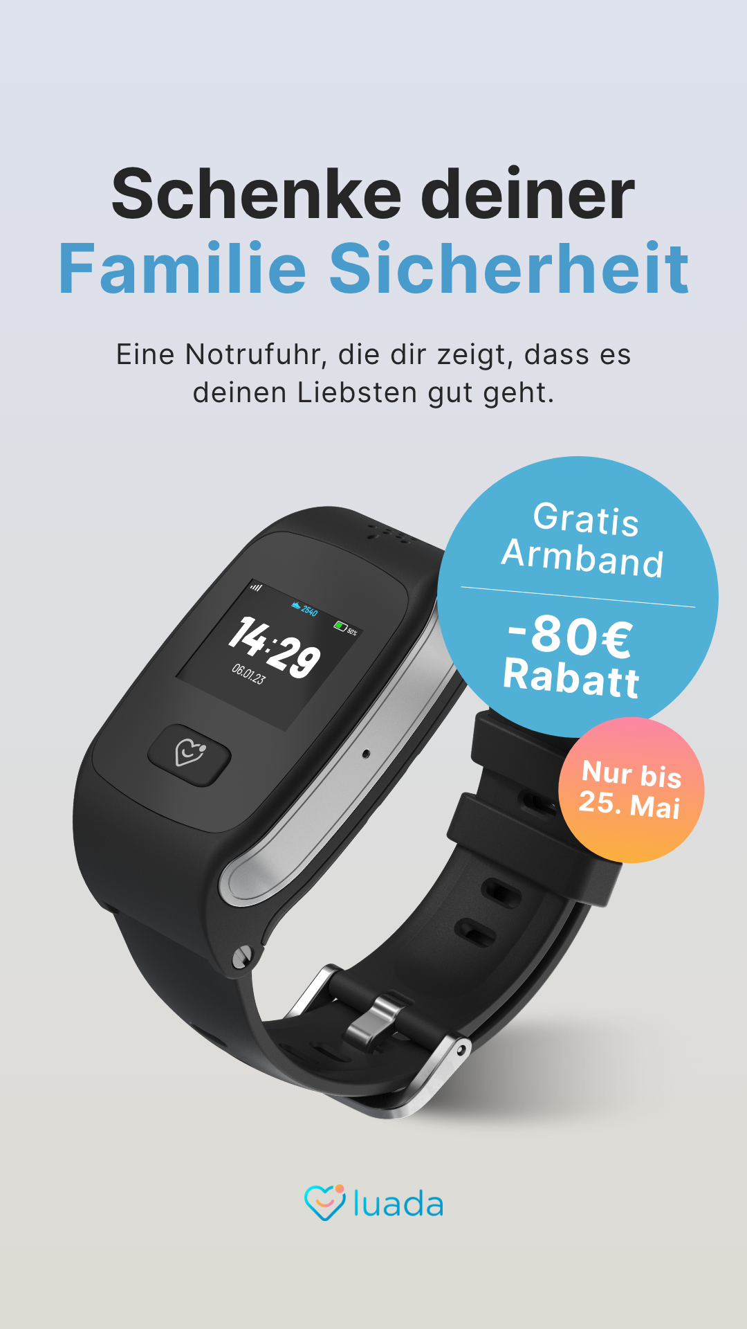 LUADA Facebook ad