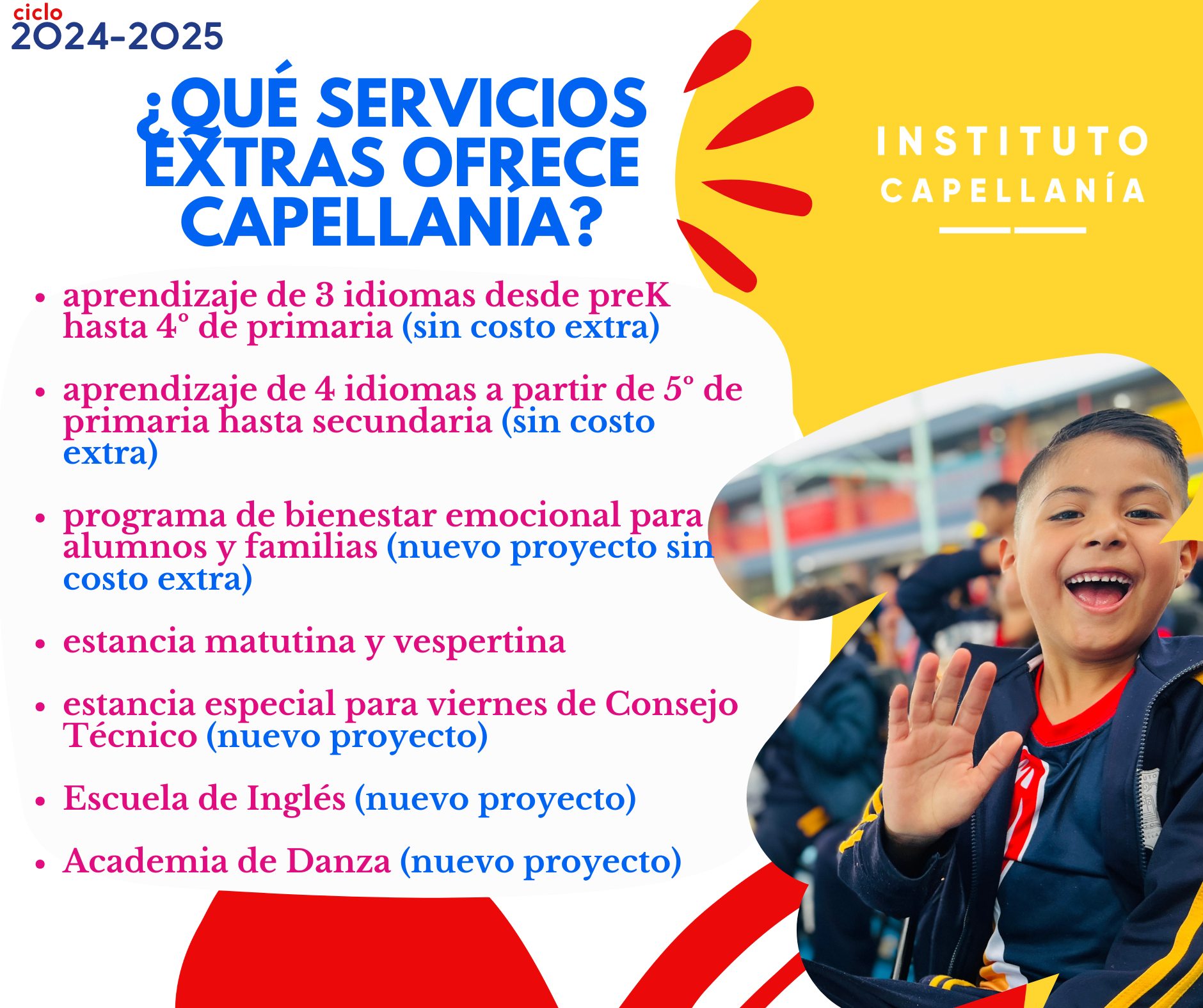 Instituto Capellanía de Ramos Arizpe Facebook ad: ¡Querida comunidad Capellanía!