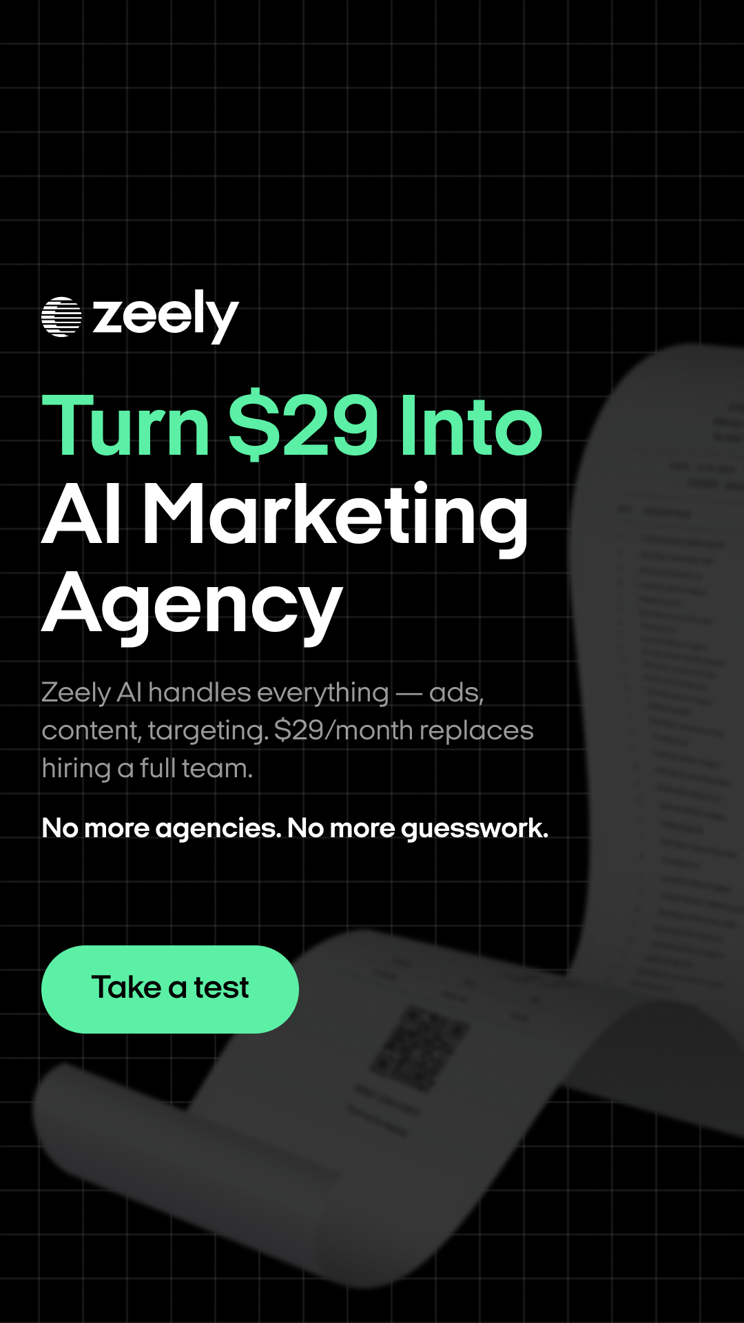 Zeely Facebook ad