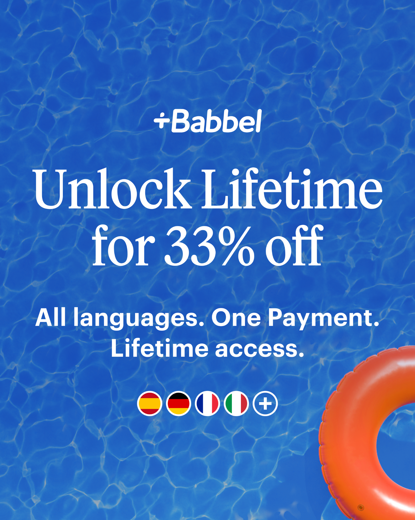 Babbel Facebook ad