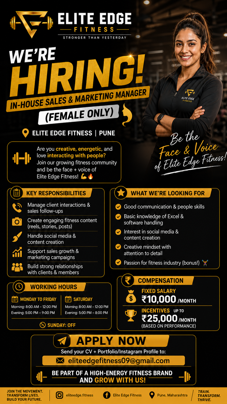 Ginieel N Fitness Facebook ad