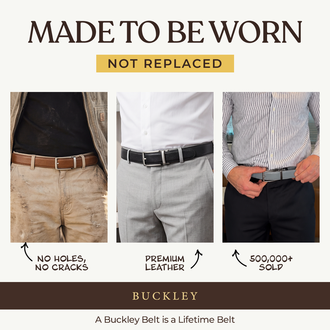 Buckley Belts Facebook ad