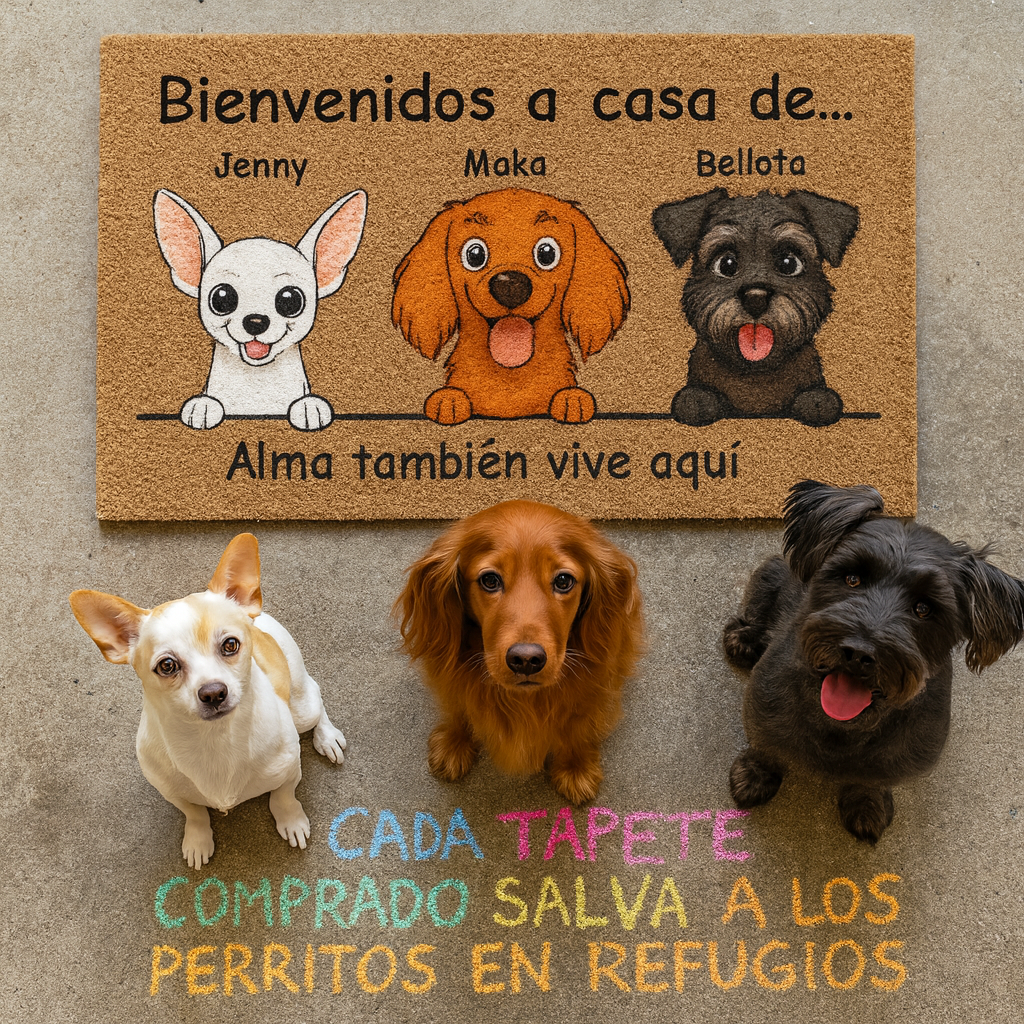 PawPeludo Facebook ad: Tapete personalizado