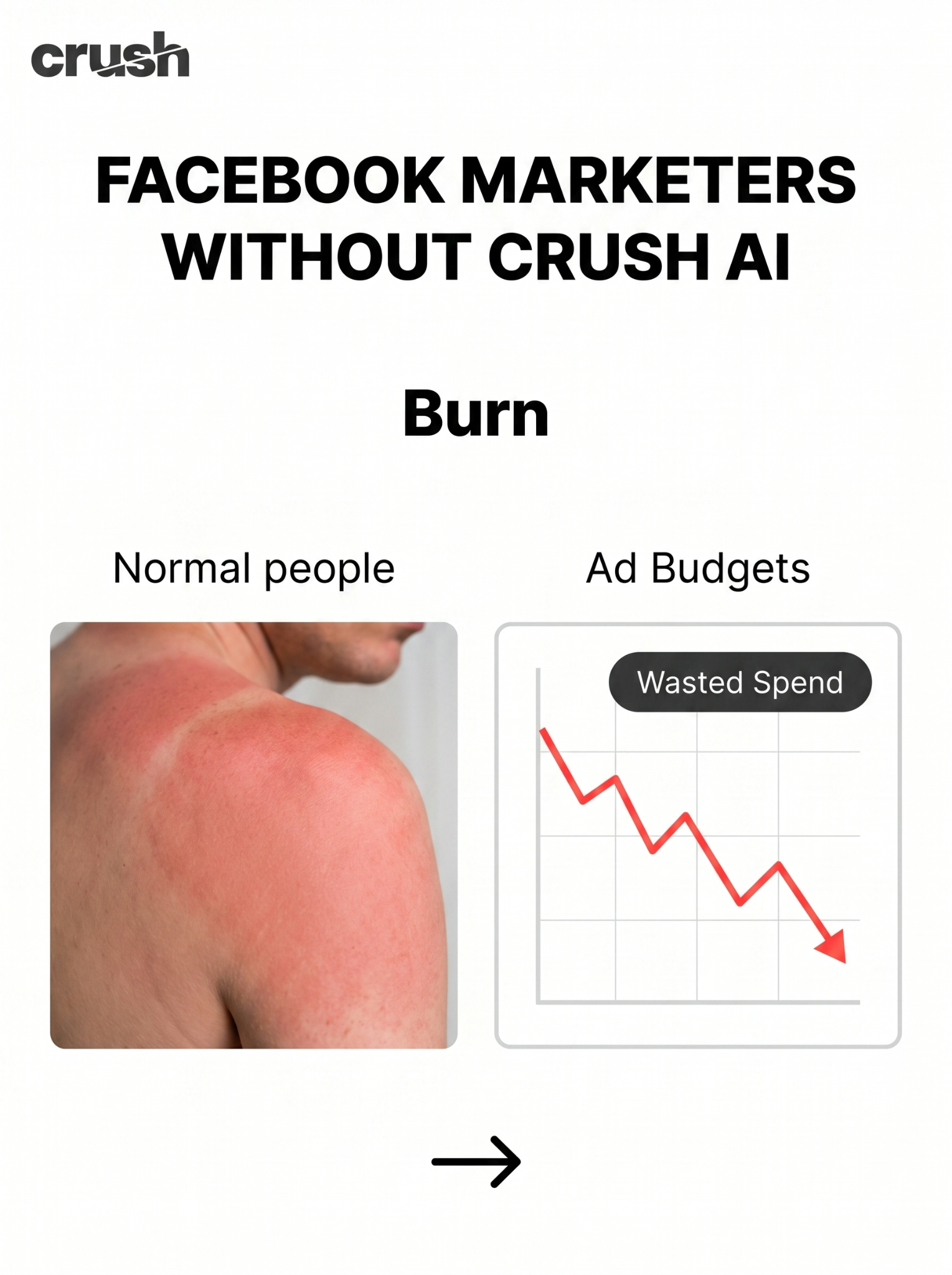 trycrush.ai Facebook ad