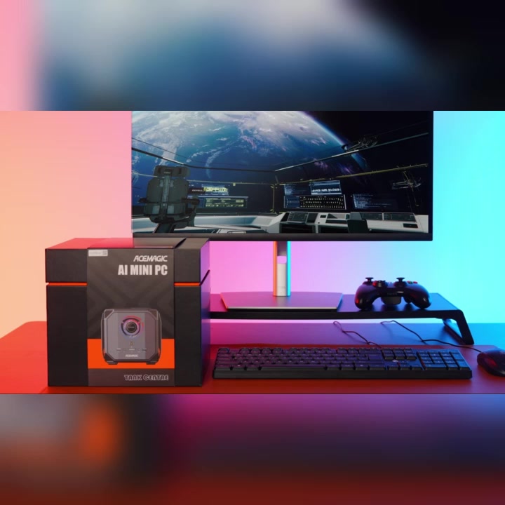 Acemagic PC France Facebook ad: AMD Ryzen AI Max+ 395