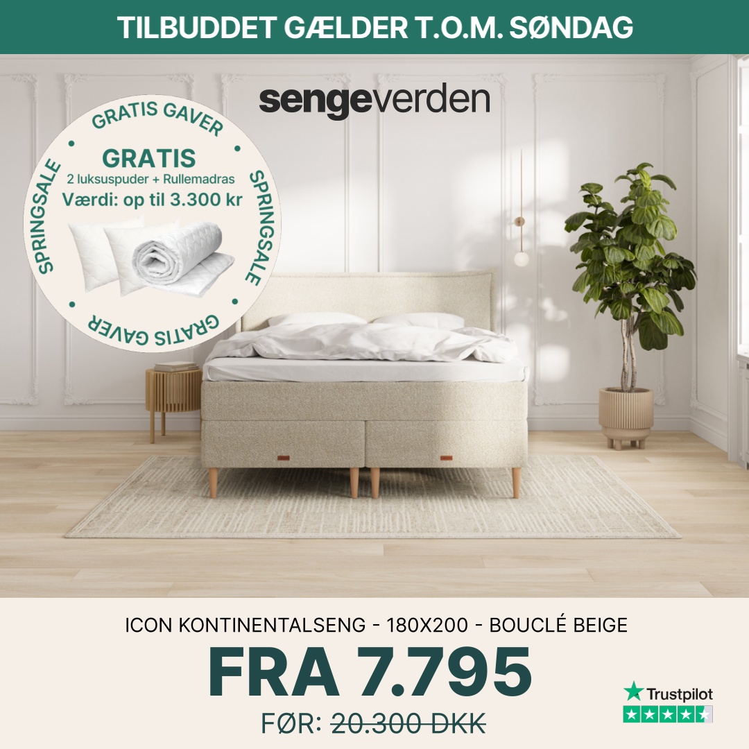 Sengeverden.dk Facebook ad