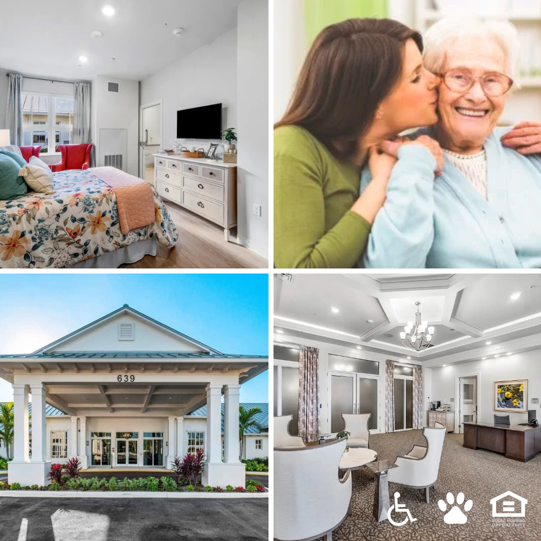 Palm Beach Memory Care Facebook ad: Now Offering Fully Furnished Suites!