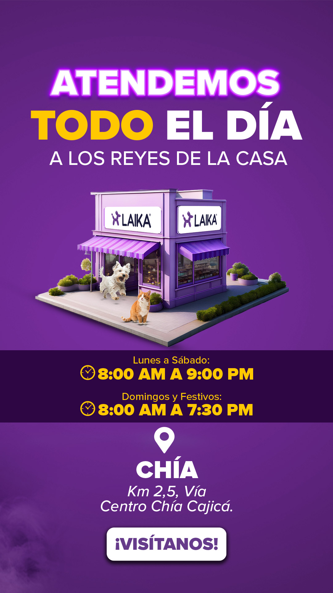 Laika Mascotas Facebook ad