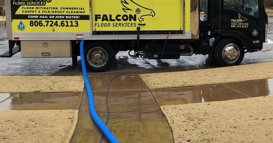 Falcon Flood Services Facebook ad