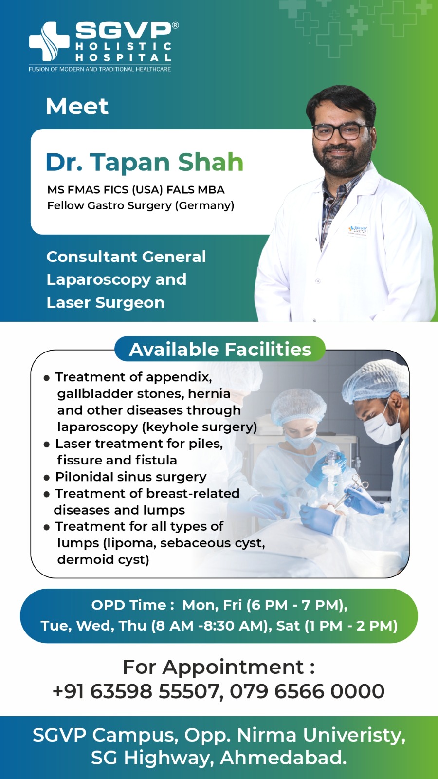 SGVP Holistic Hospital Facebook ad