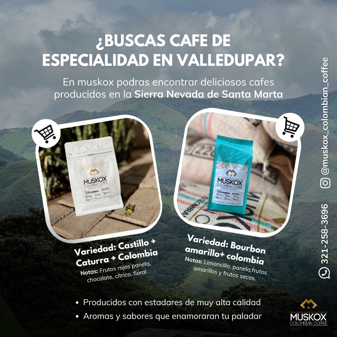Muskox Colombian Coffee Facebook ad: No todos los cafés son iguales.