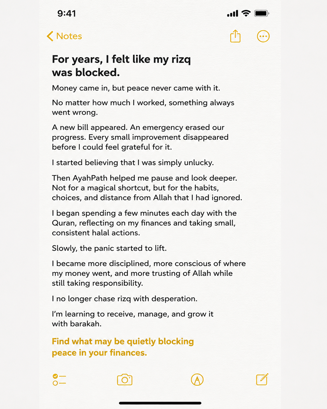 Imam Advice Daily Facebook ad