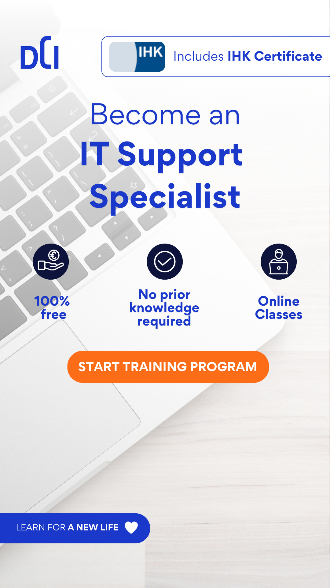 DCI Digital Career Institute Facebook ad