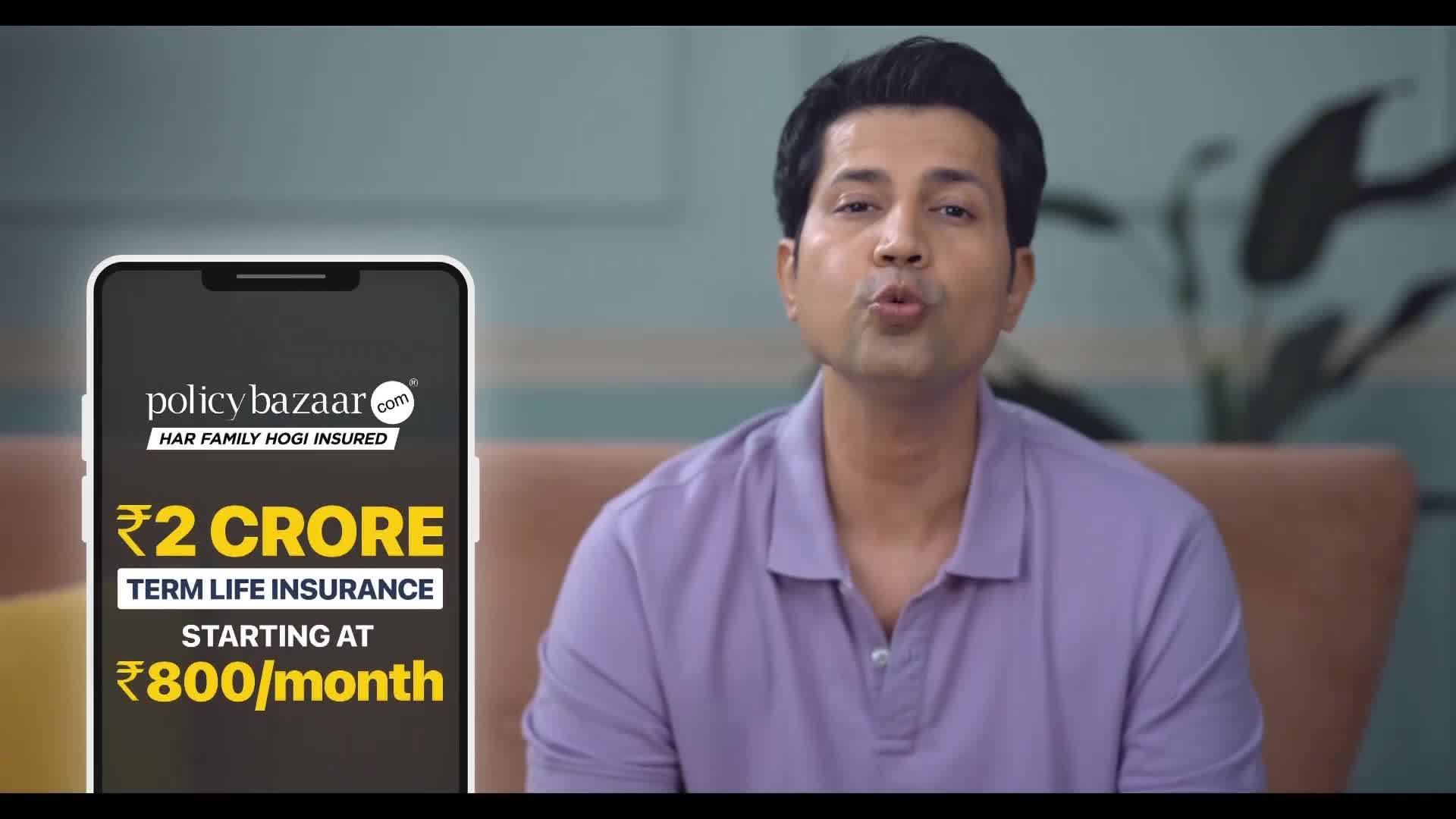 Policybazaar Facebook ad from Jun 18, 2025