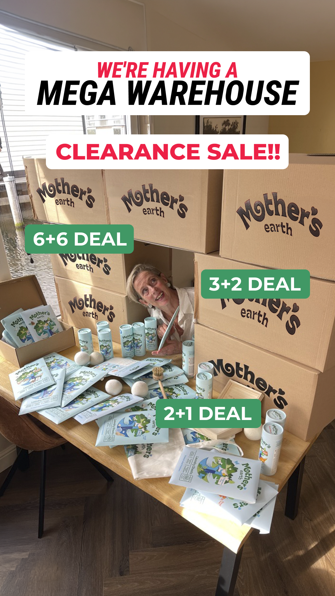 Mothers Earth Facebook ad