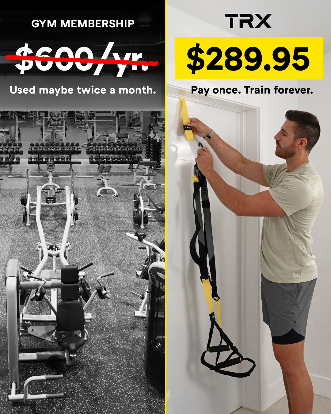 TRX Training Facebook ad