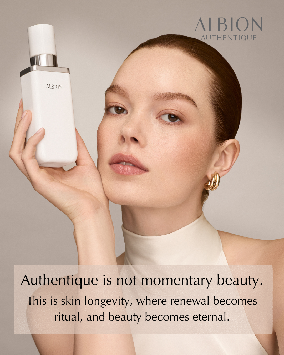 Albion Skincare Facebook ad