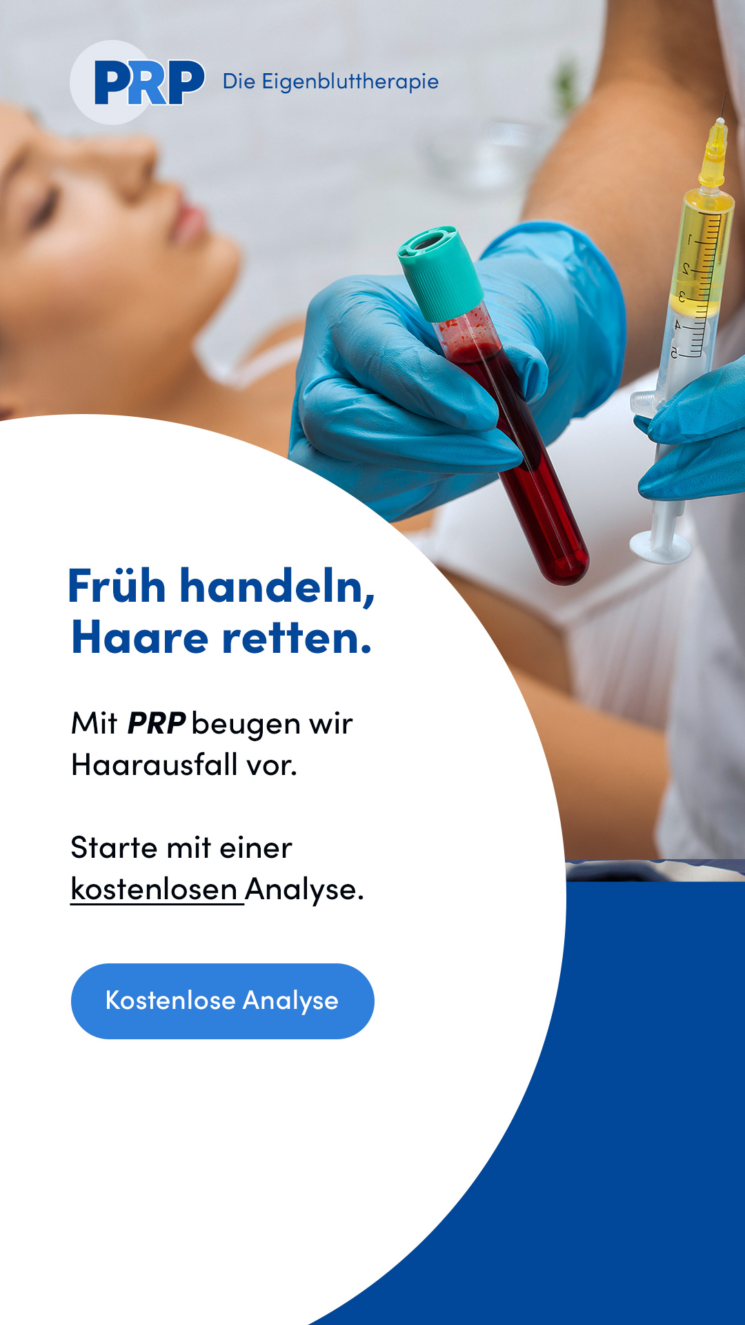 PRP Behandlung Facebook ad