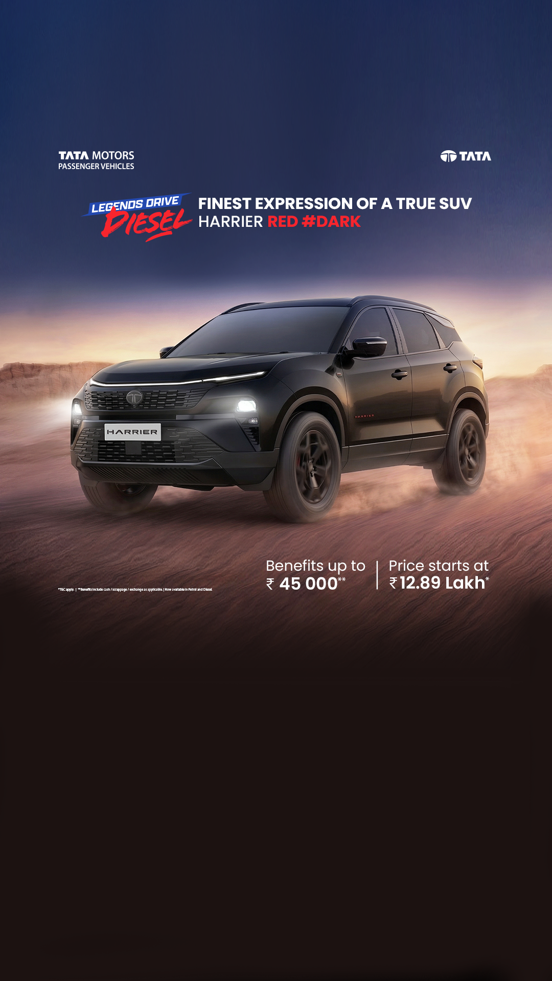 Tata Motors Cars Facebook ad from Jun 13, 2026