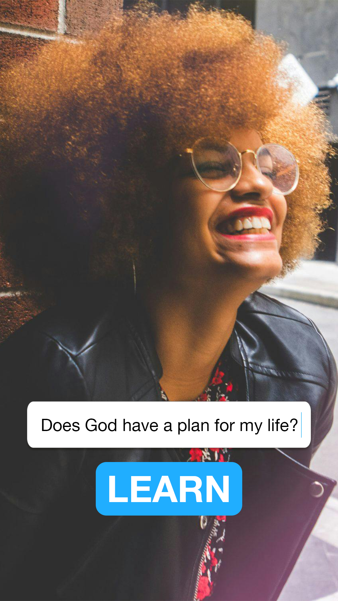 Hope with God Facebook ad