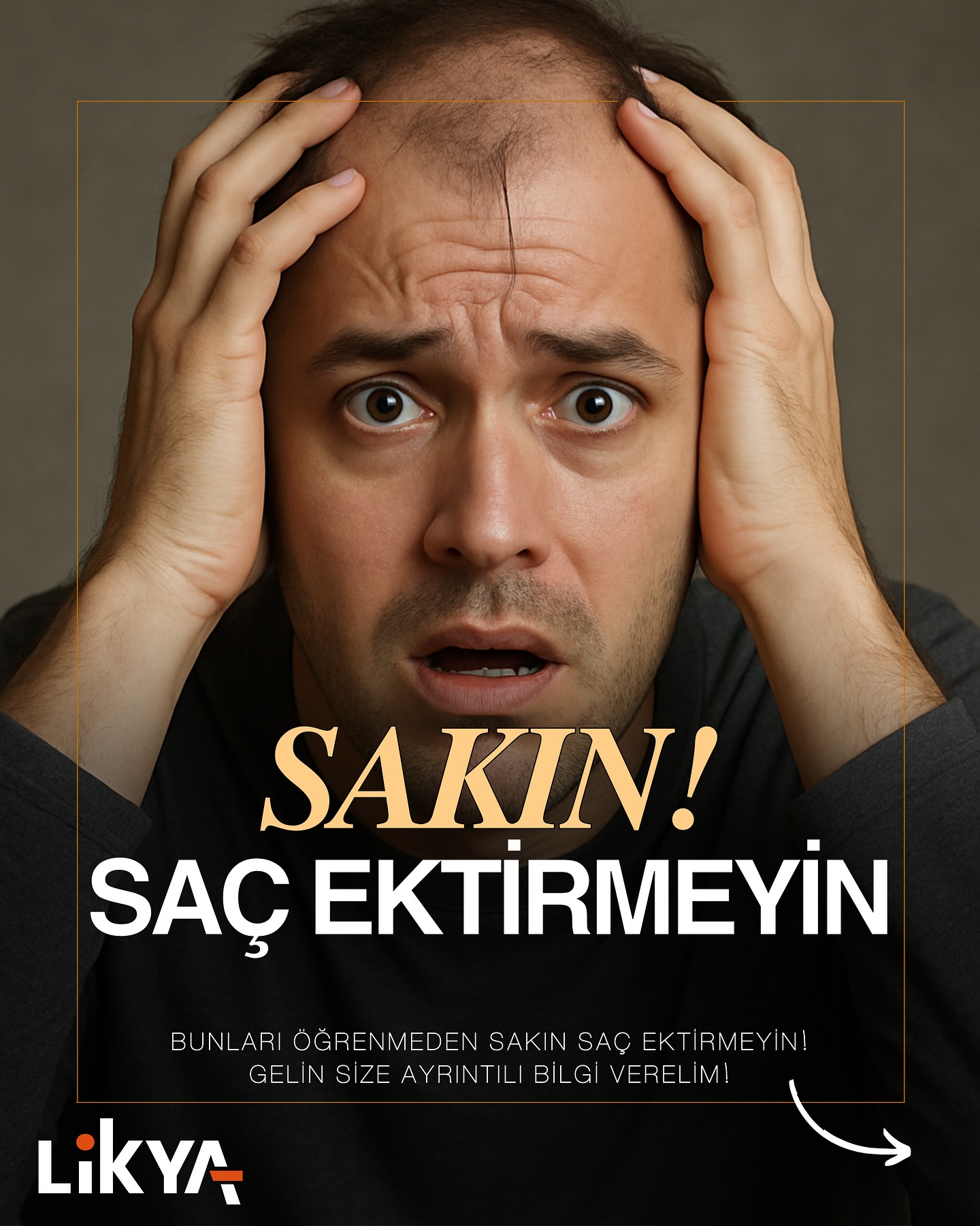Likya Estetik Facebook ad: Sakın Saç Ektirmeyin!