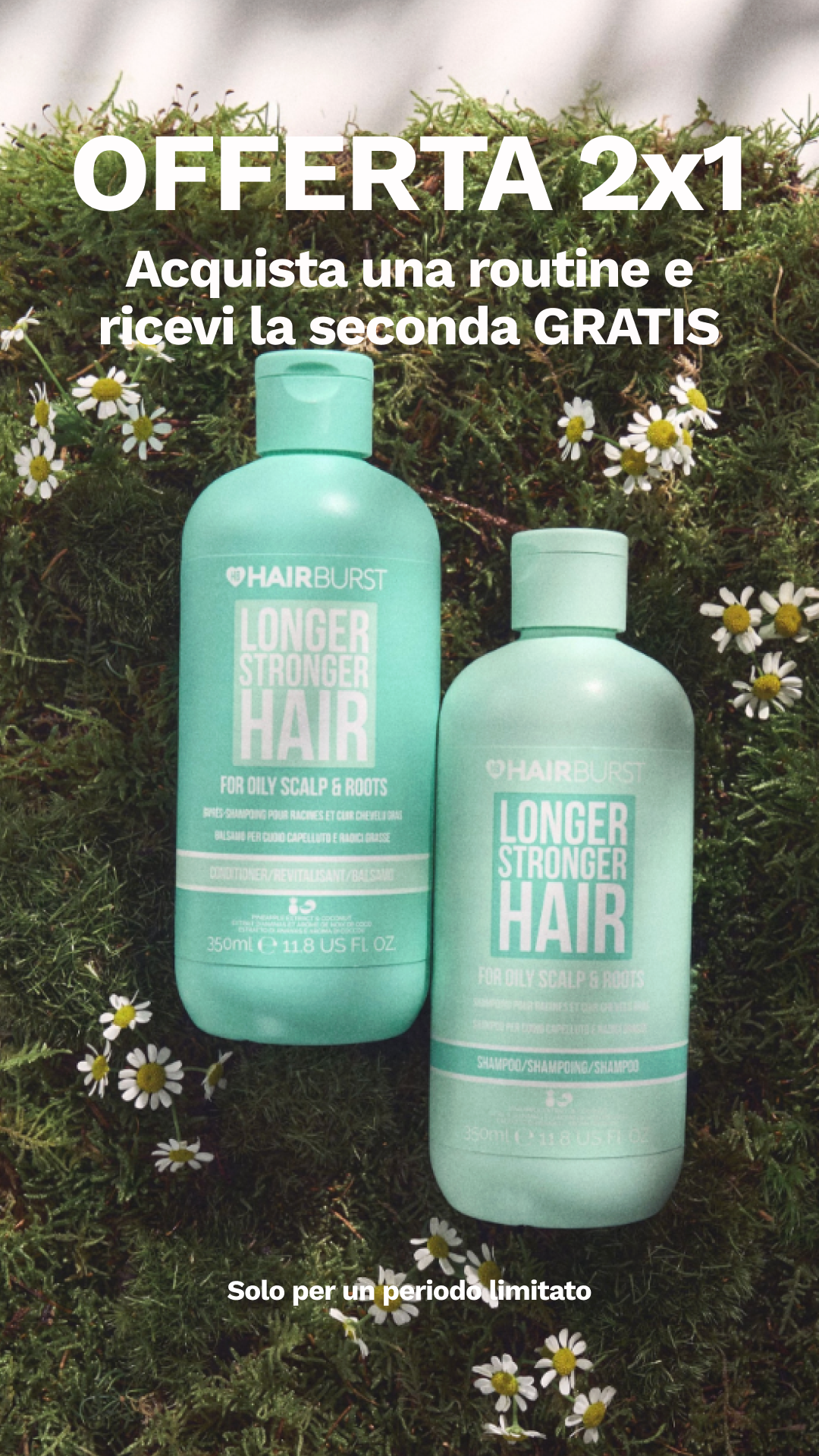 Hairburst Italia Facebook ad