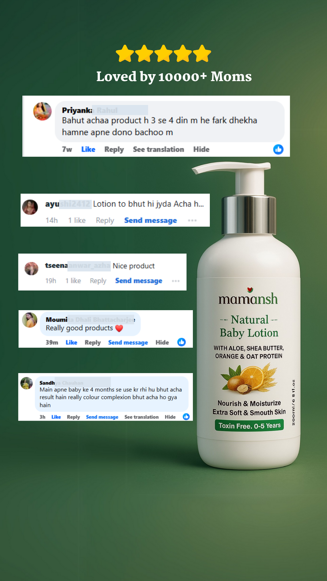 Mamansh Facebook ad