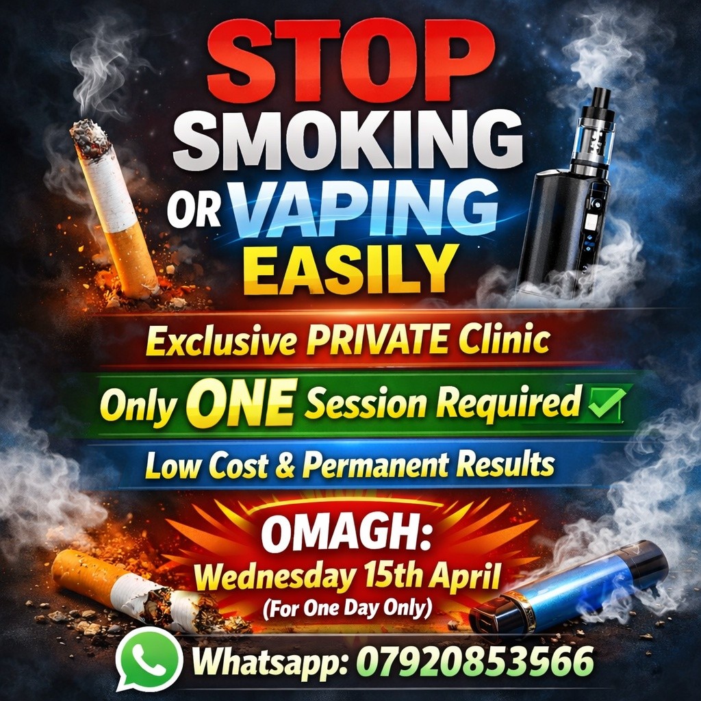 Jarlaith O'Goan Hypnotherapy Facebook ad: ๐ฆ๐ง๐ข๐ฃ ๐ฆ๐ ๐ข๐๐๐ก๐ ๐ข๐ฅ ๐ฉ๐๐ฃ๐๐ก๐ ๐๐๐ฆ๐๐๐ฌ