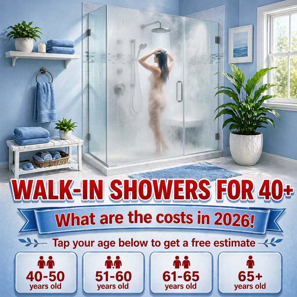 Americansweare Facebook ad: Here’s What a Walk-in Shower Should Cost You