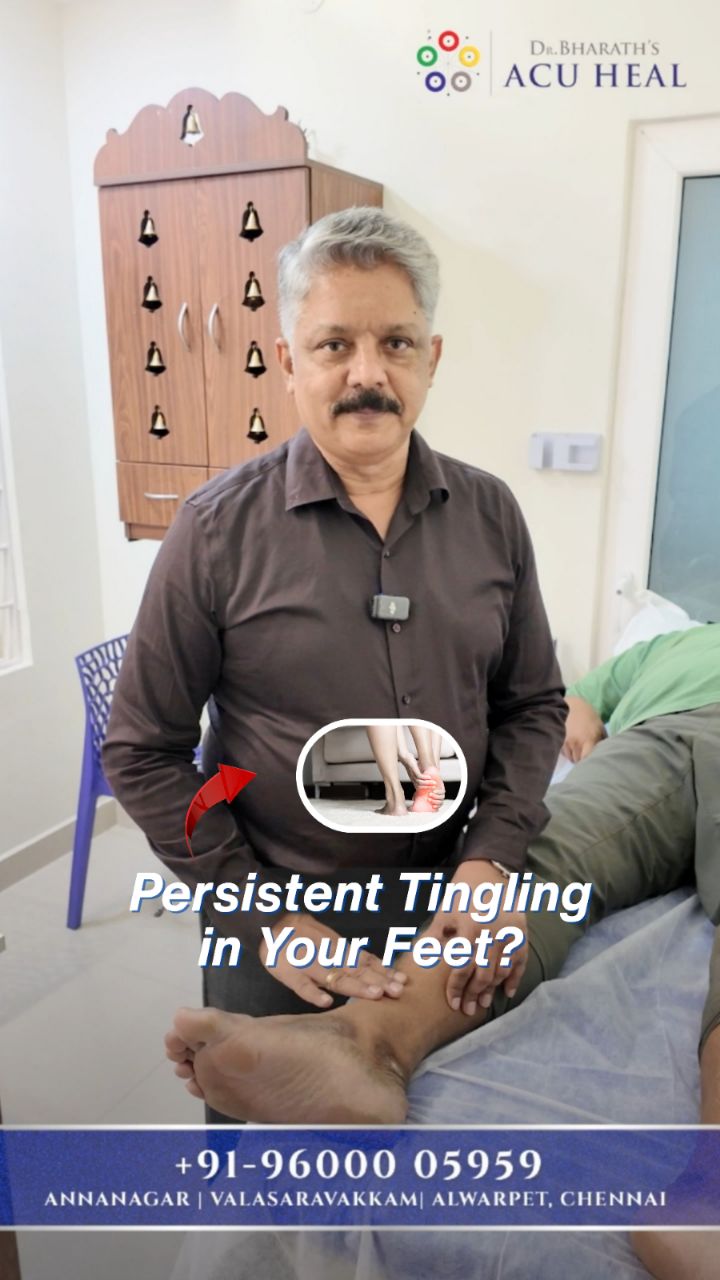 Dr. Bharath's Acu Heal Facebook ad: Numbness, tingling, or a constant prickling sensation in…