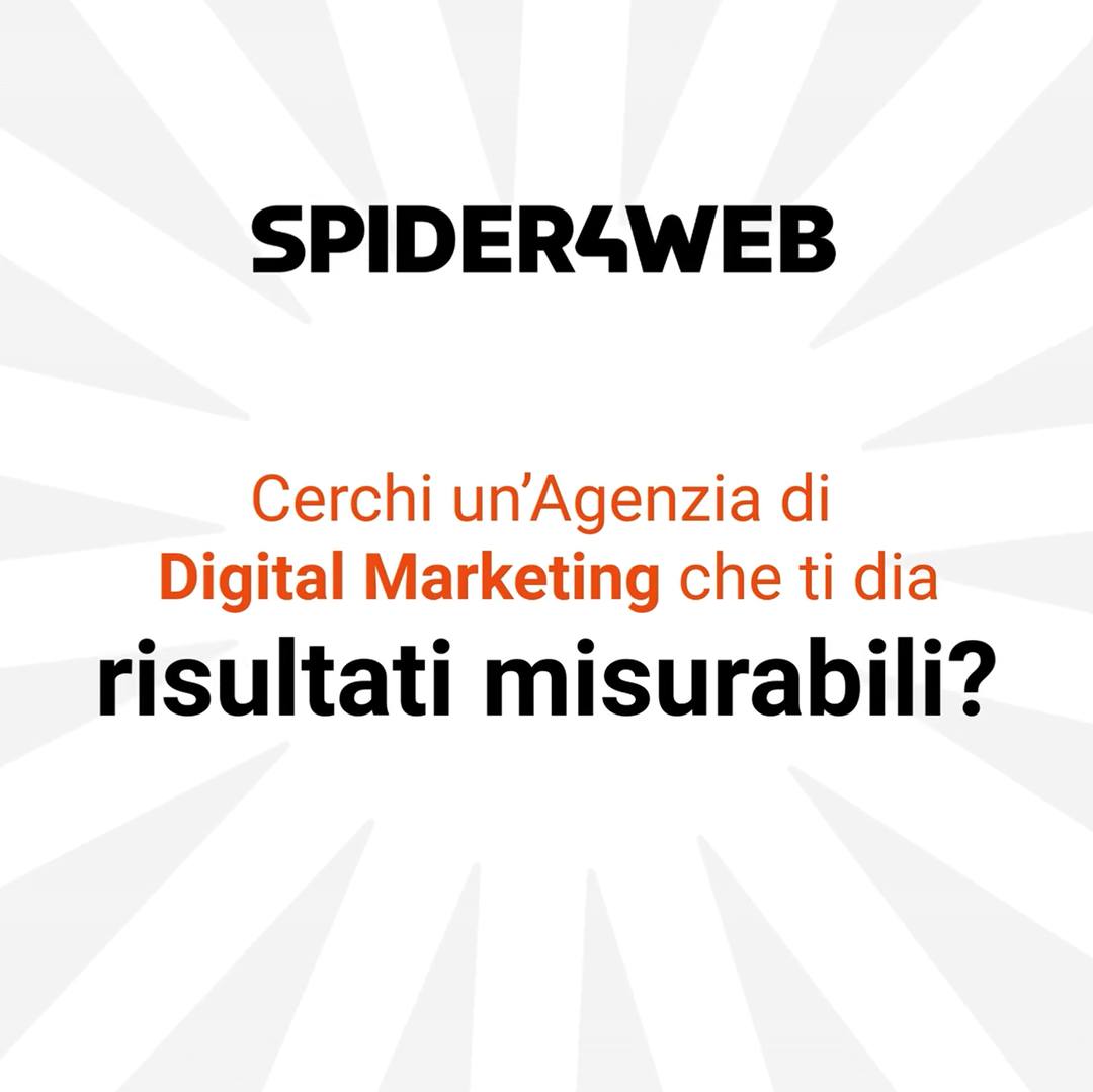 Spider 4 Web Facebook ad: Guarda i nostri case history