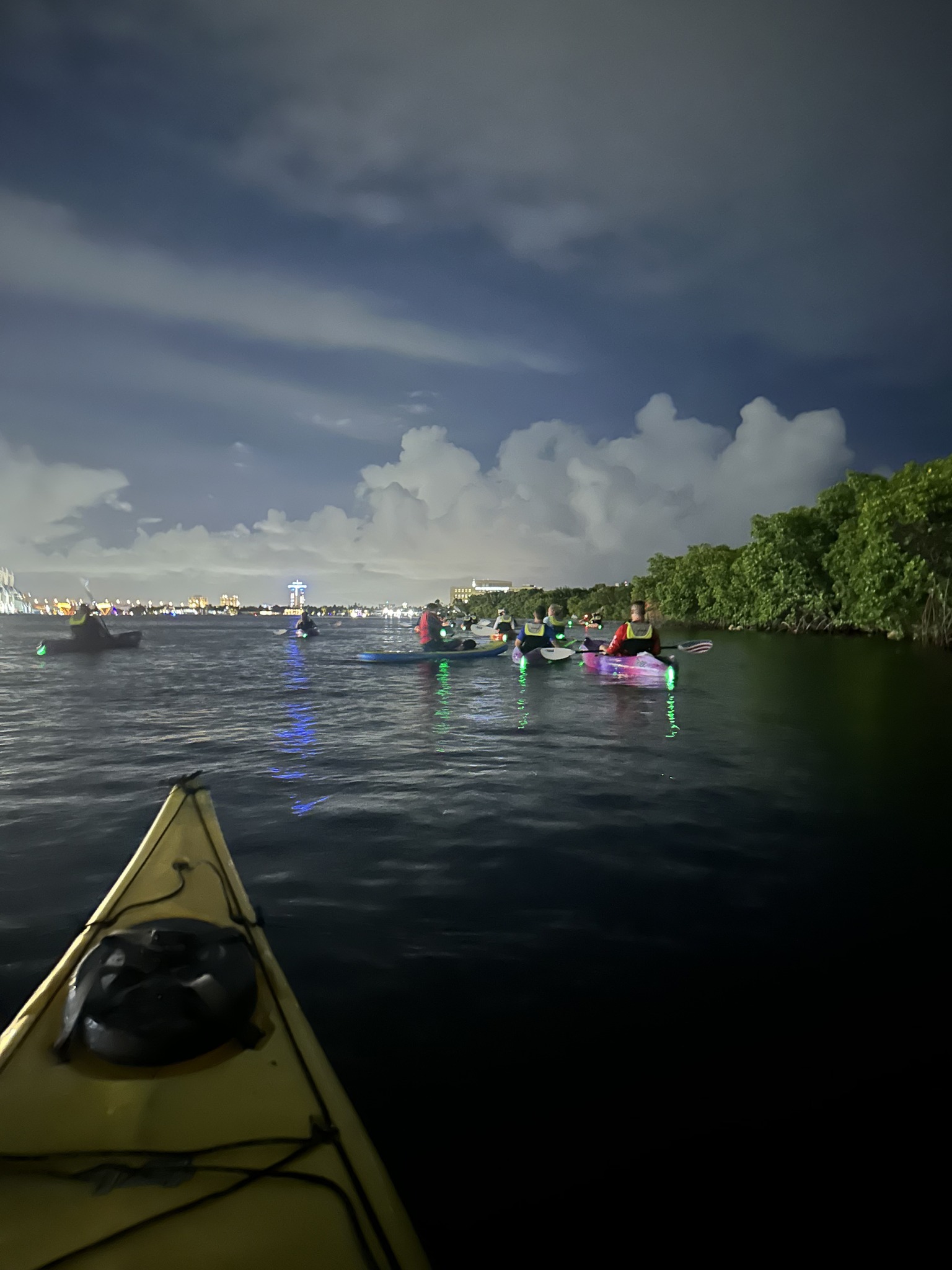 Dania Beach Adventures Facebook ad: Paddle Under the Stars