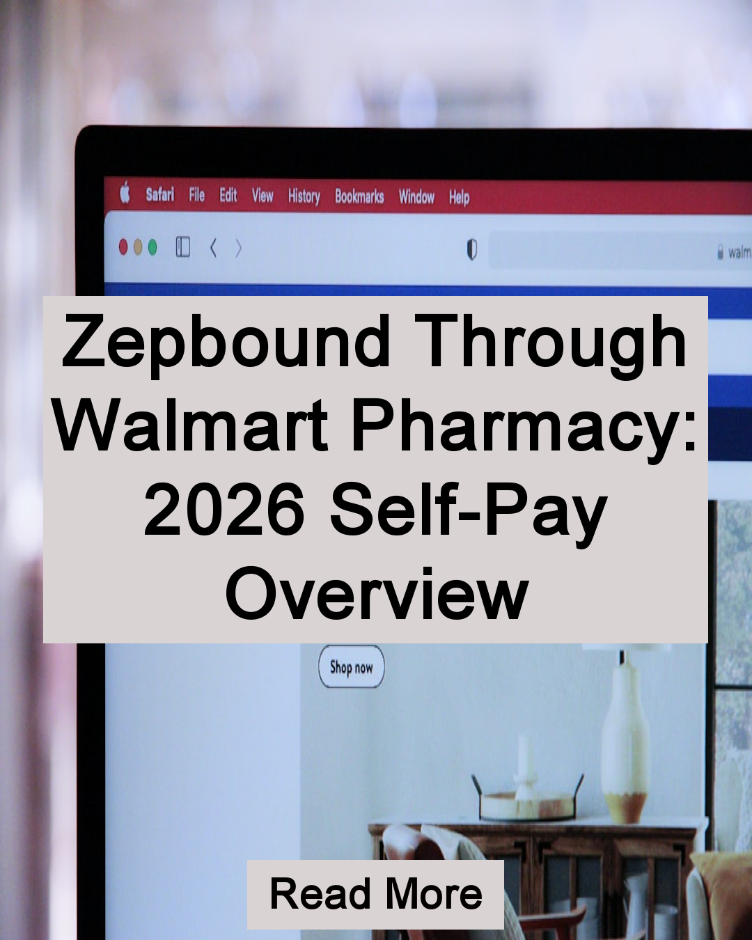 Vista Smart Options Facebook ad: Zepbound Through Walmart Pharmacy: 2026 Self-Pay Overview…