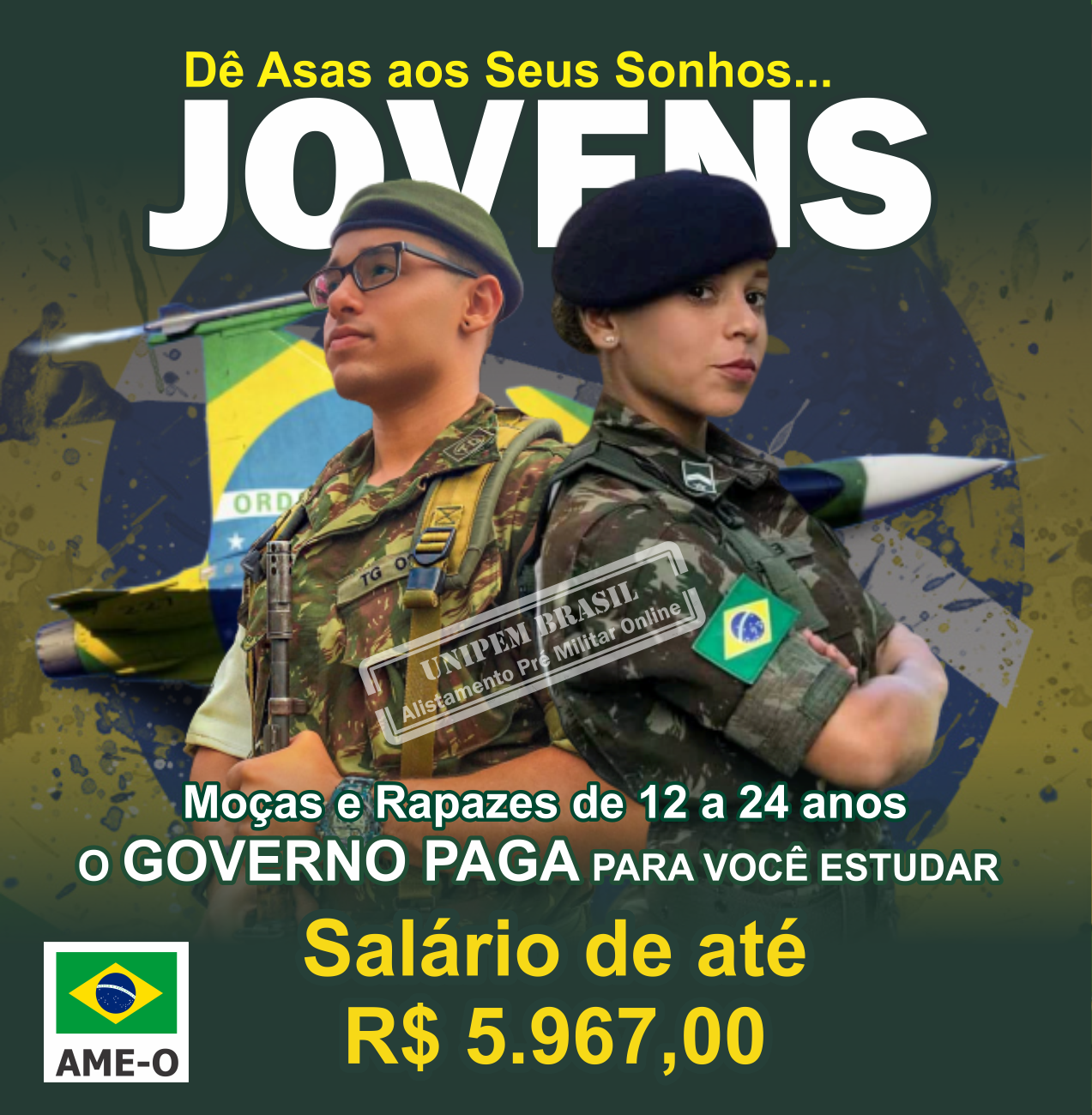 Unipem Brasil Facebook ad: INSCRIÇÕES ABERTAS