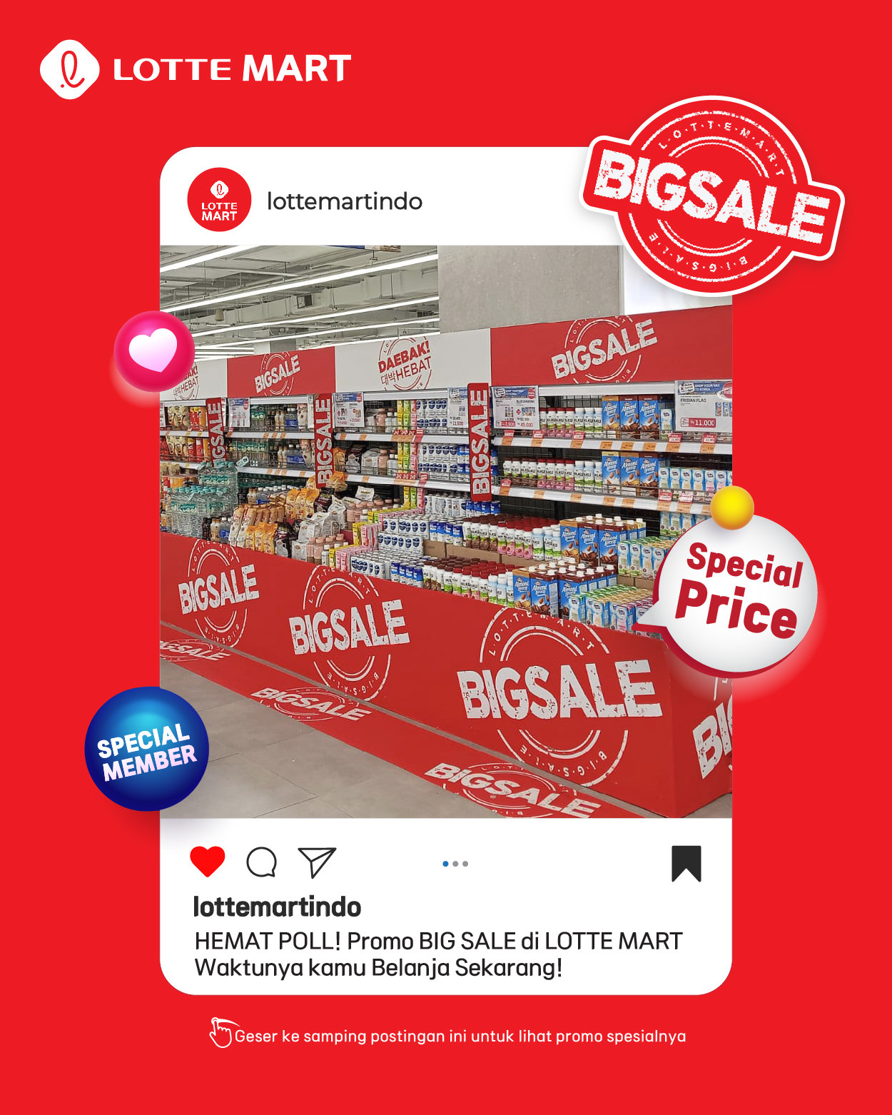LOTTE MART Indonesia Facebook ad