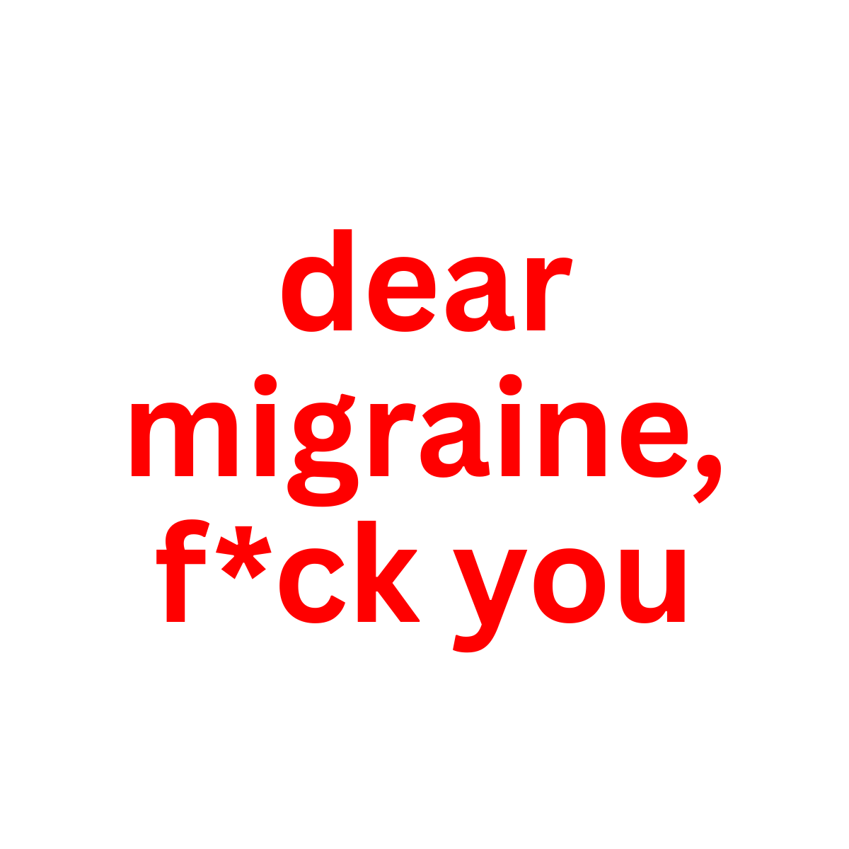 The Migraine PhD Facebook ad