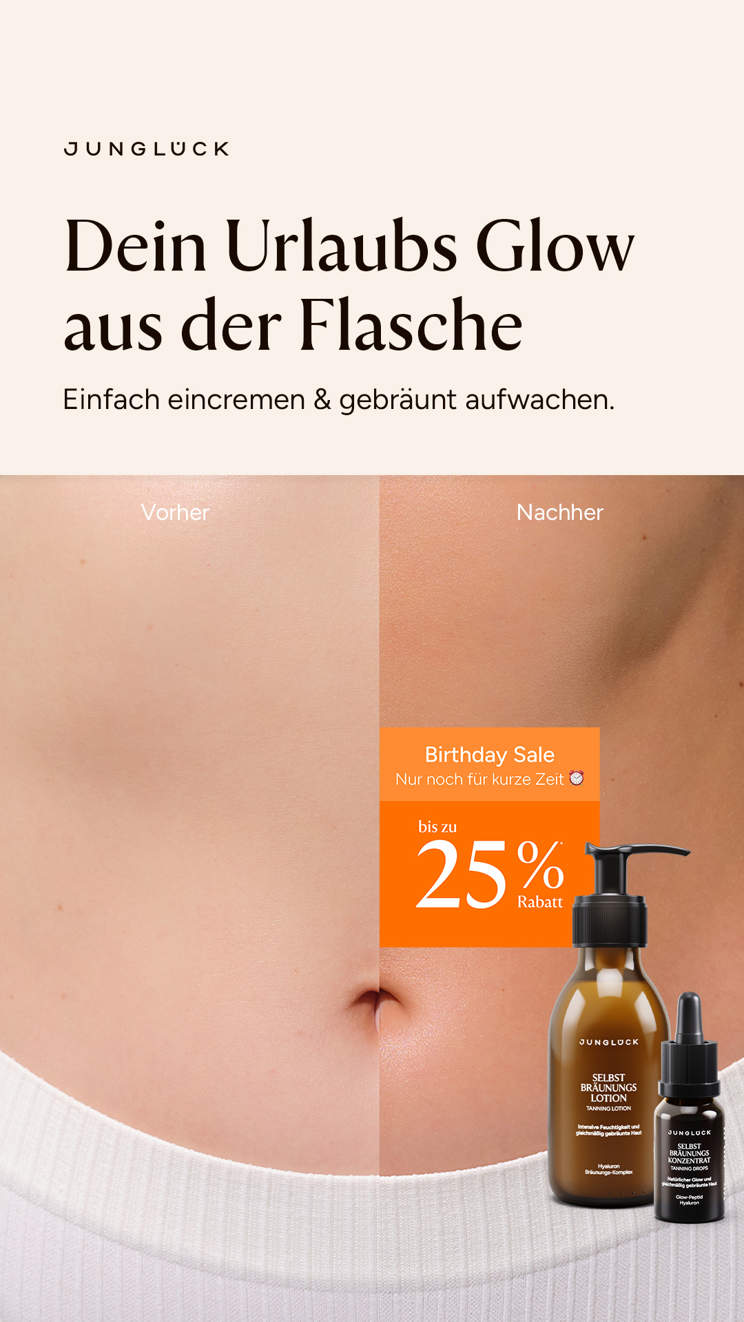 Junglück Facebook ad