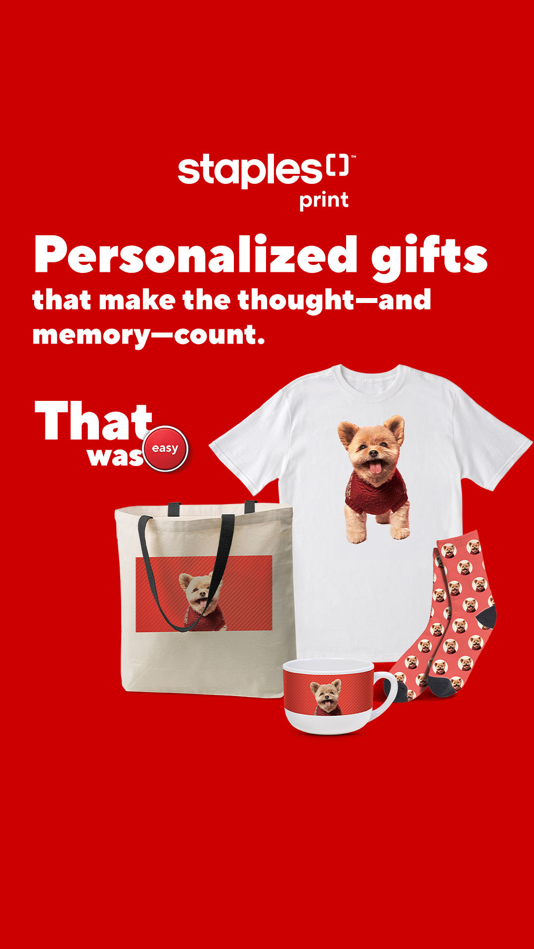 Staples Canada Facebook ad