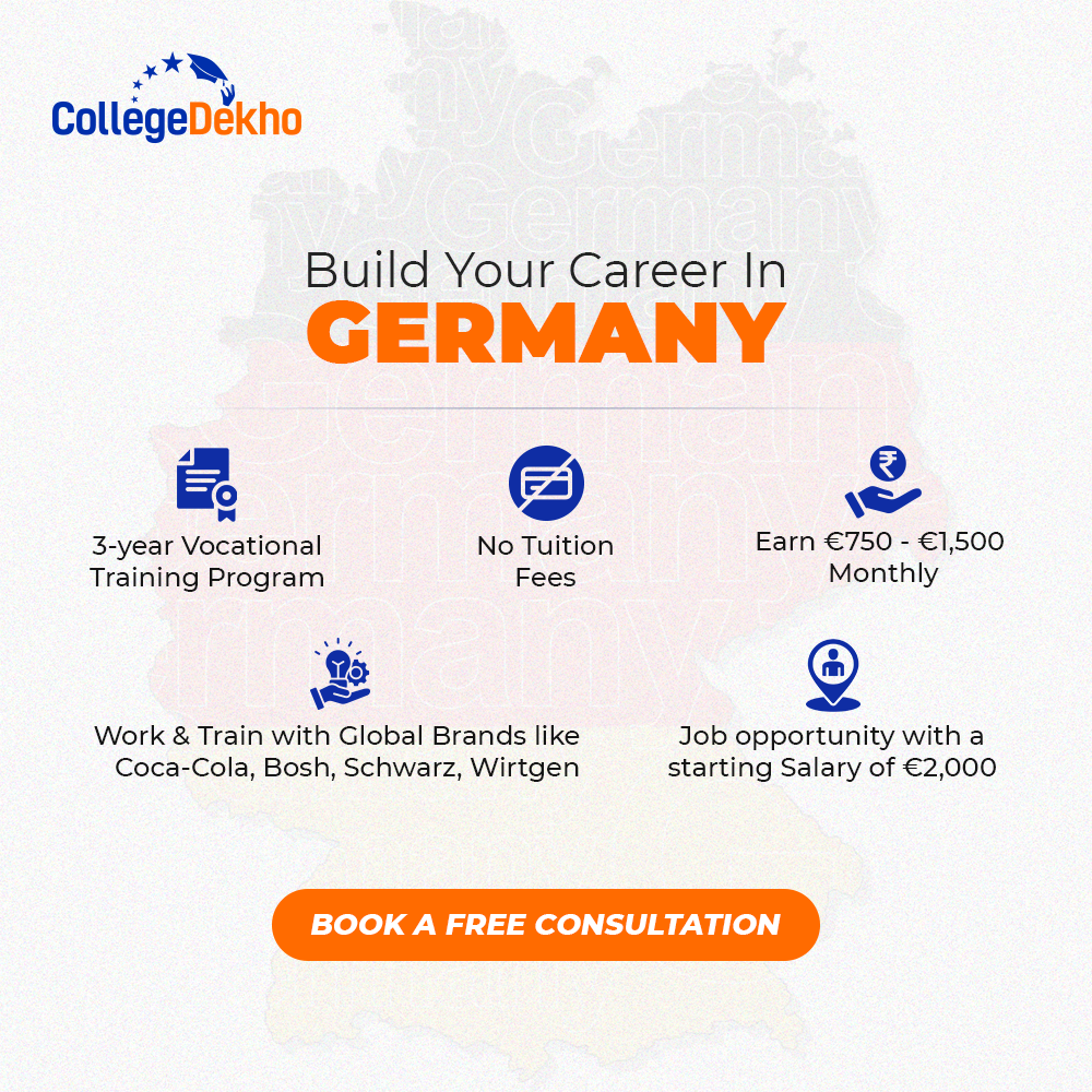 Collegedekho Learn&Earn Facebook ad: Learn & Earn in Germany