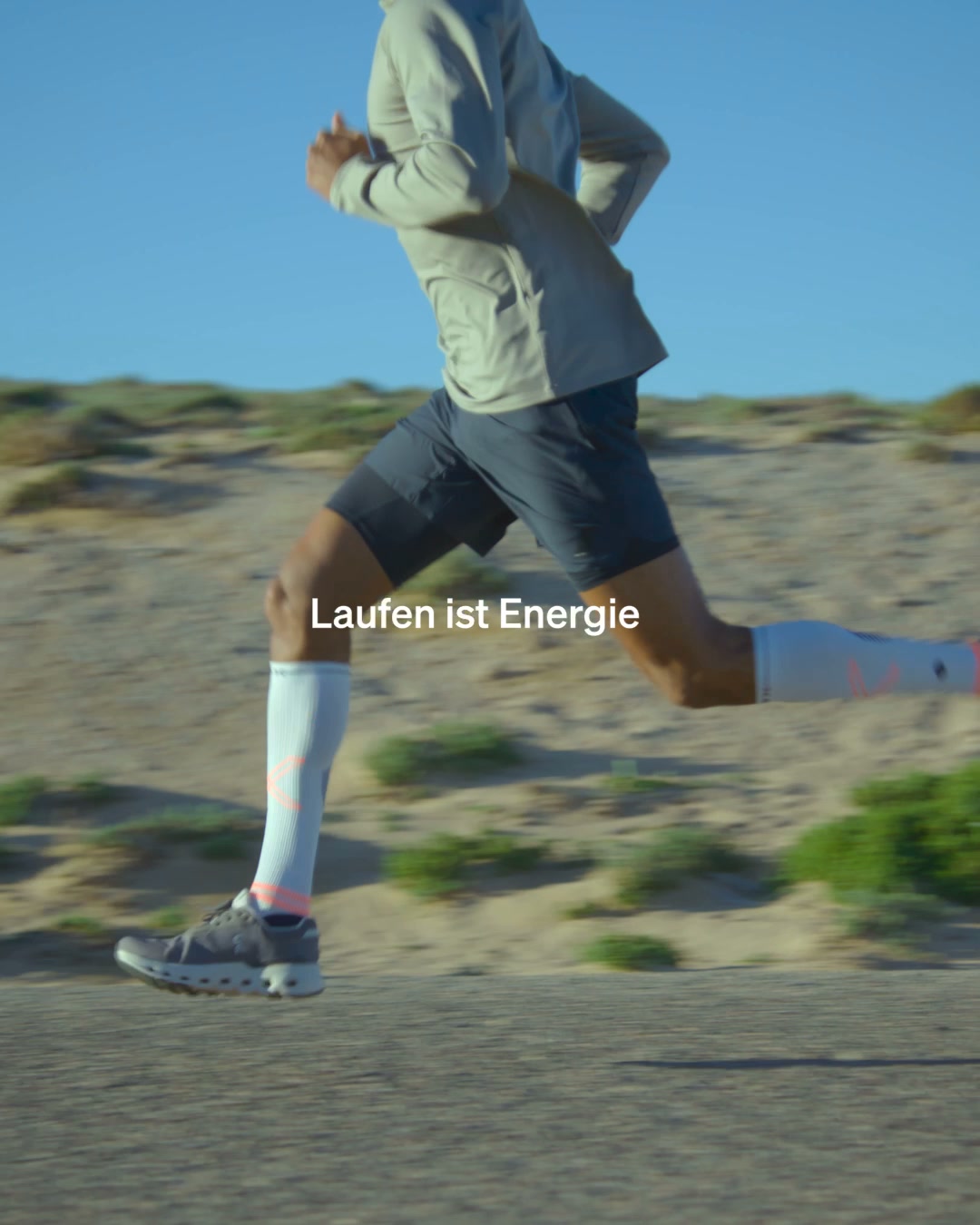 STOX Energy Socks Facebook ad: Premium-Kompressionssocken