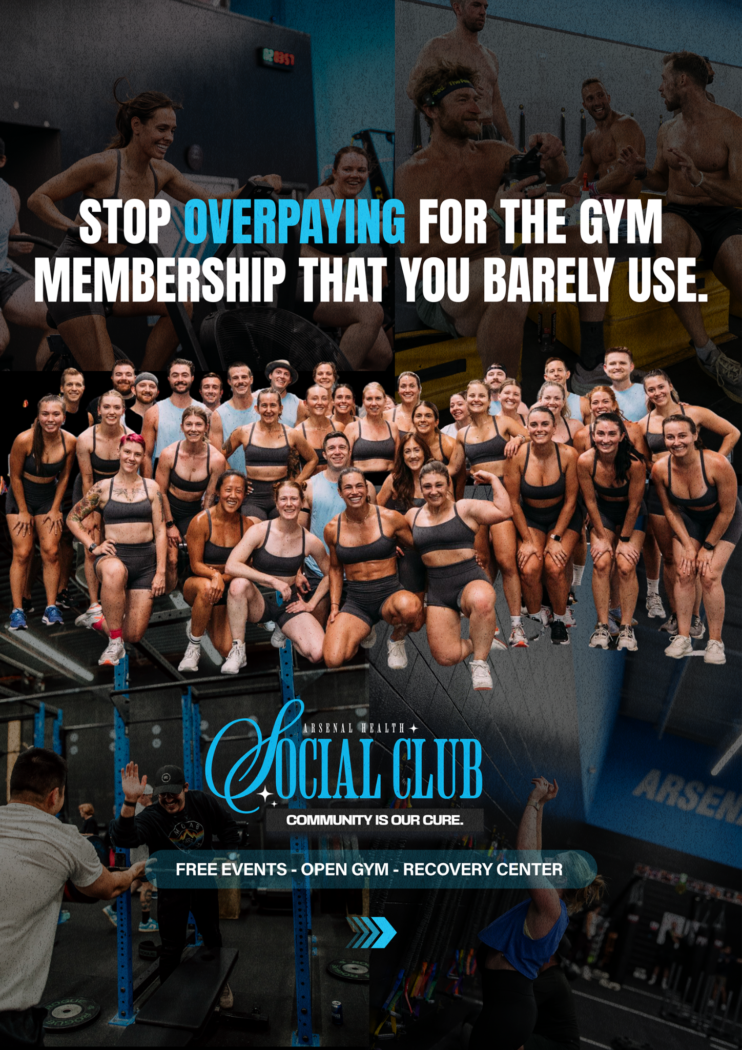 Arsenal Health & Fitness Facebook ad from Feb 20, 2026