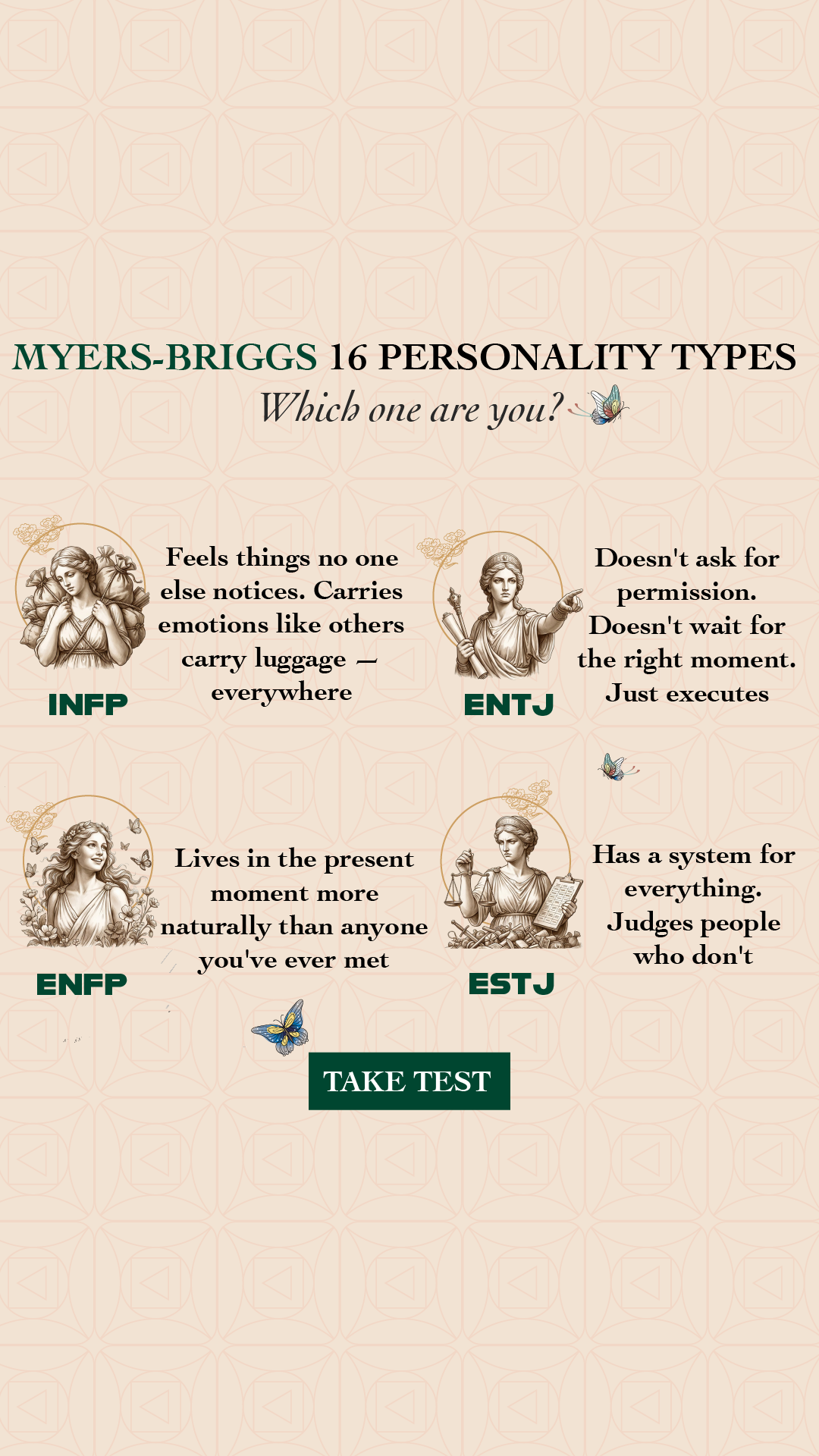 Personality Type Facebook ad