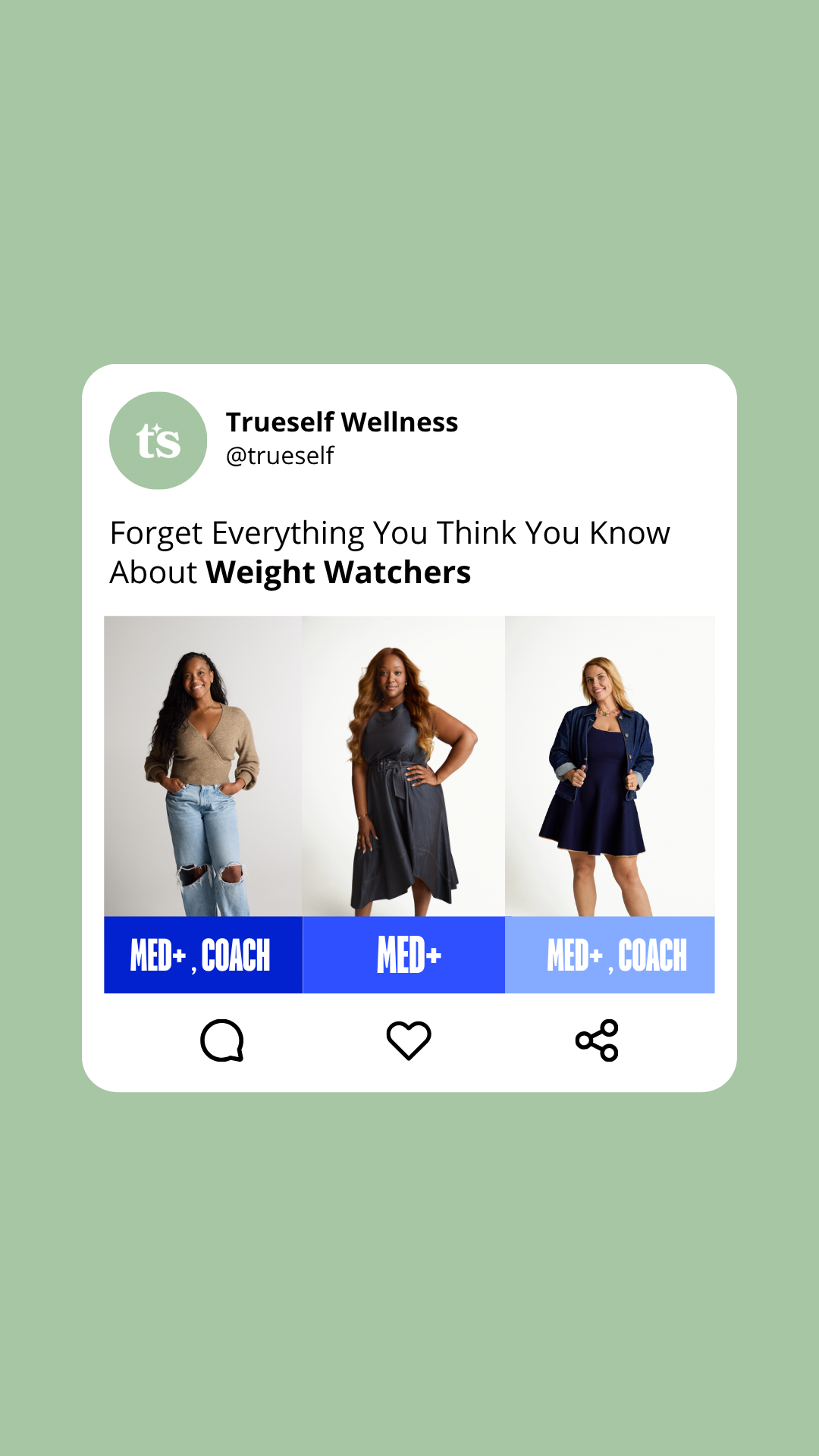 trueself Facebook ad