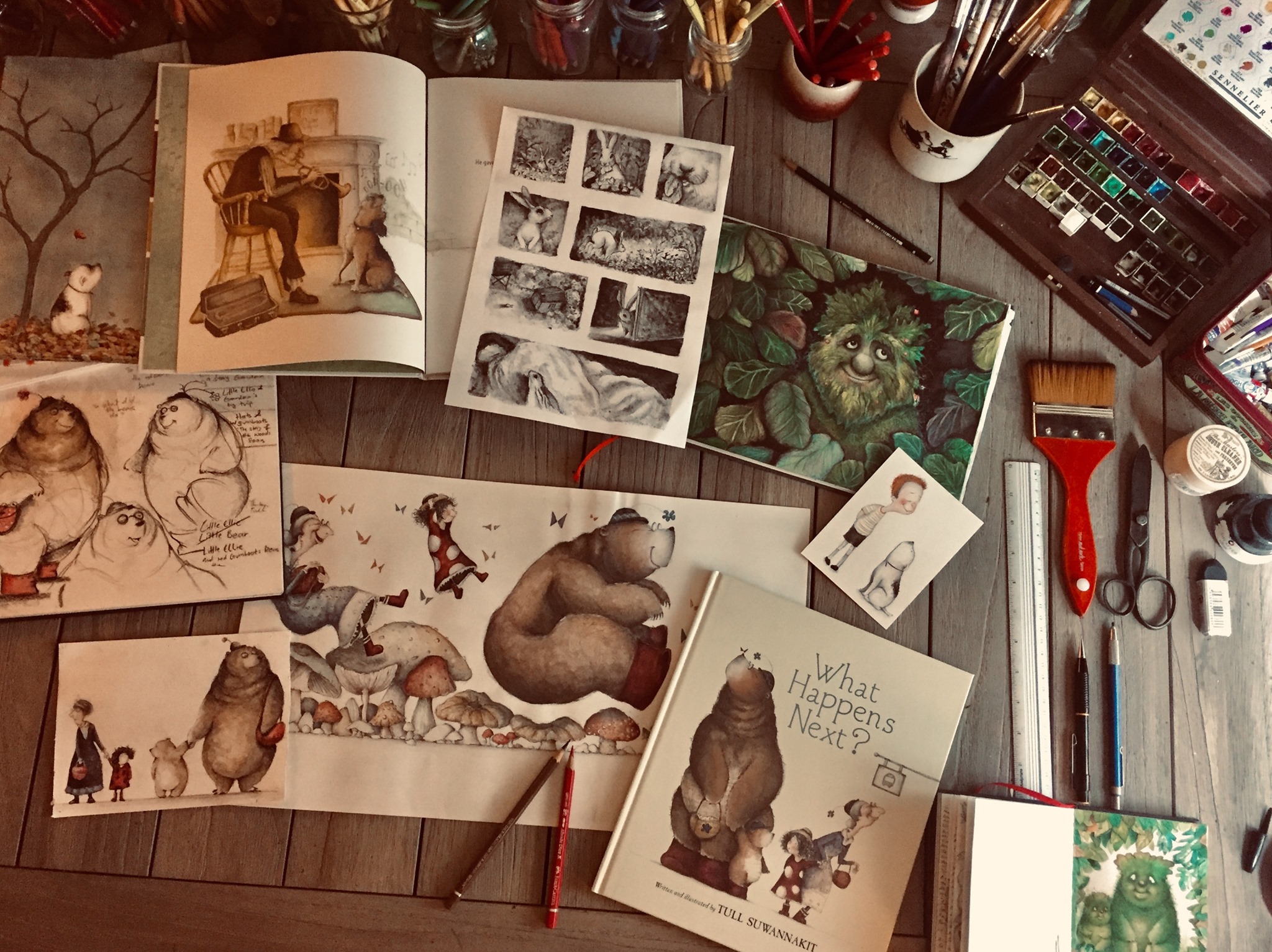 Malvern School of Art Facebook ad: Writing and Illustrating a Picture Book Course
