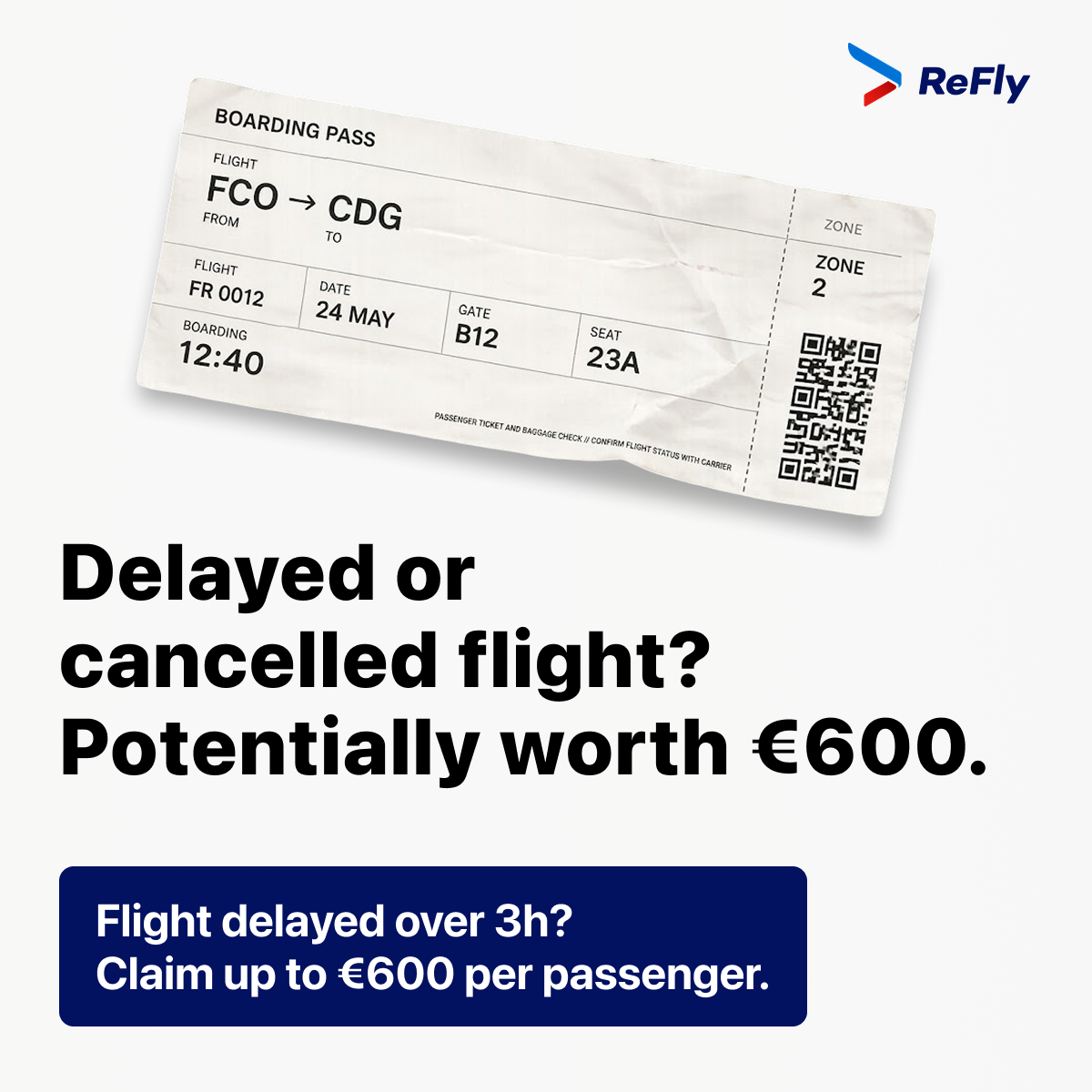 Refly Facebook ad