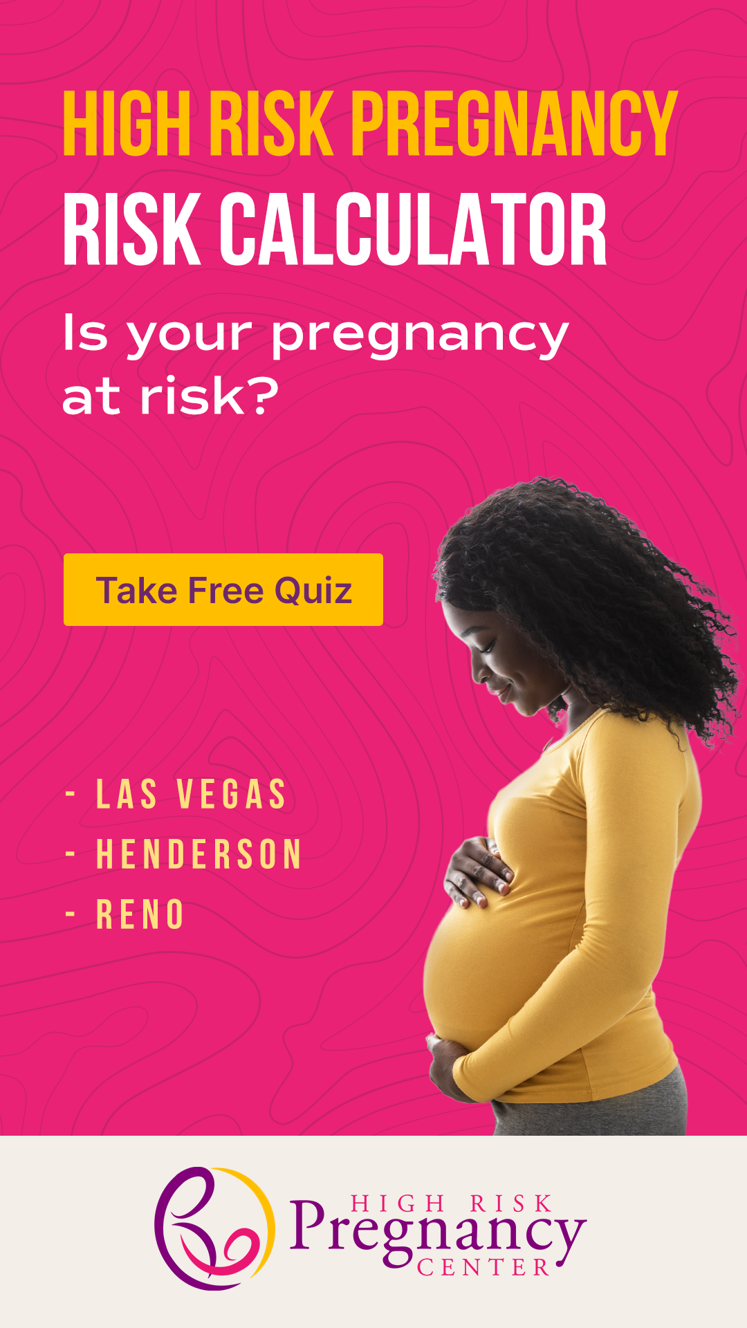 High Risk Pregnancy Center Facebook ad from Dec 6, 2023